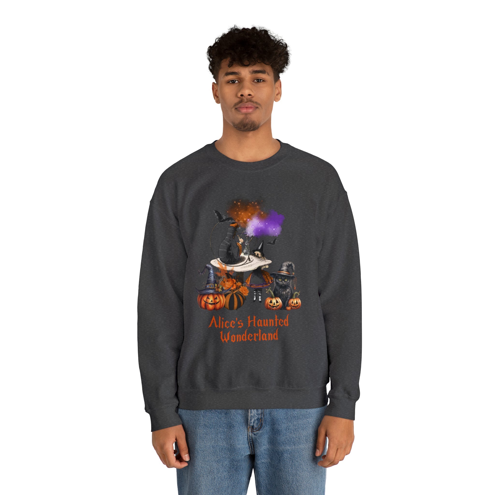 Halloween Sweatshirt Crewneck Sweatshirt Alice