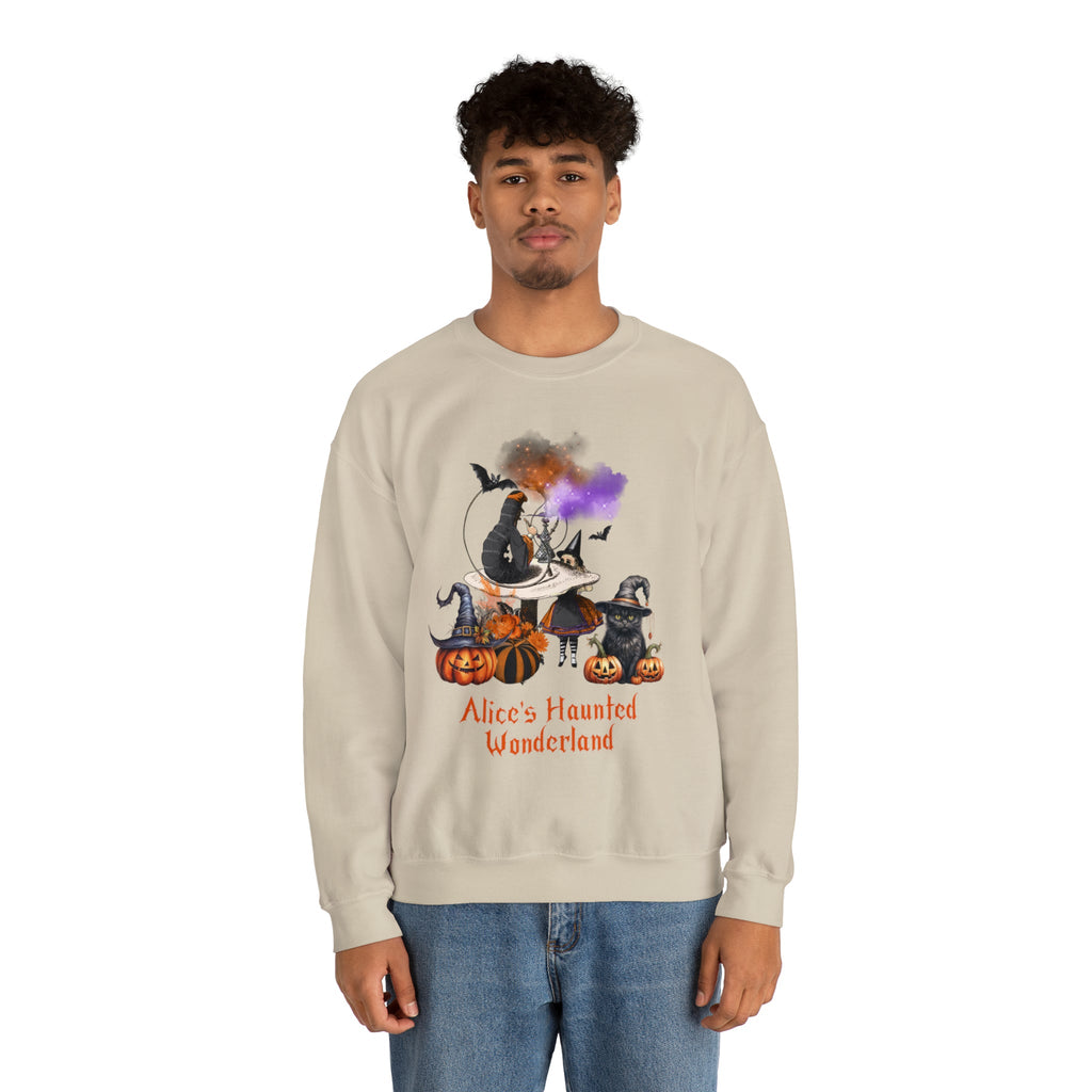 Halloween Sweatshirt Crewneck Sweatshirt Alice