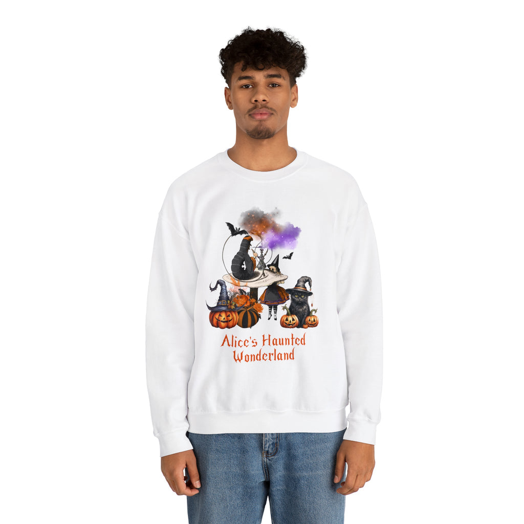 Halloween Sweatshirt Crewneck Sweatshirt Alice