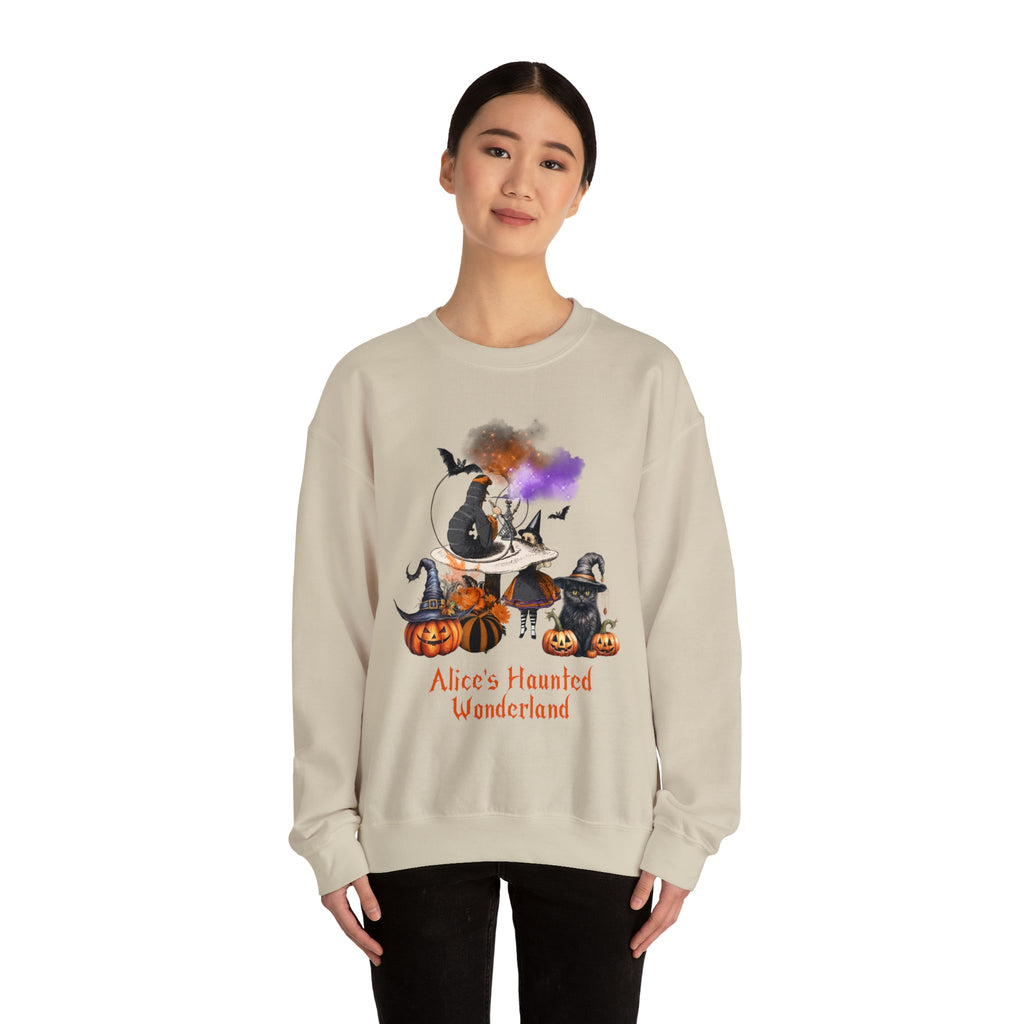 Halloween Sweatshirt Crewneck Sweatshirt Alice