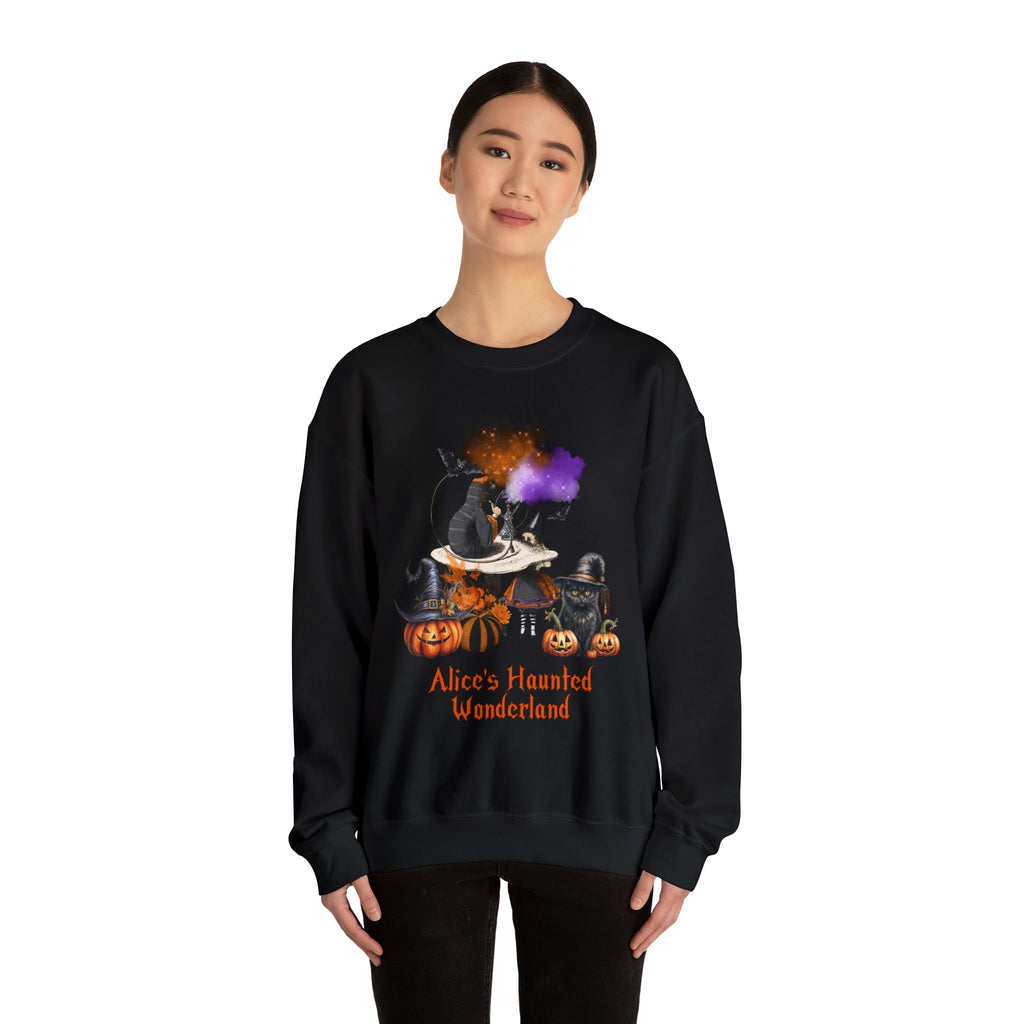 Halloween Sweatshirt Crewneck Sweatshirt Alice