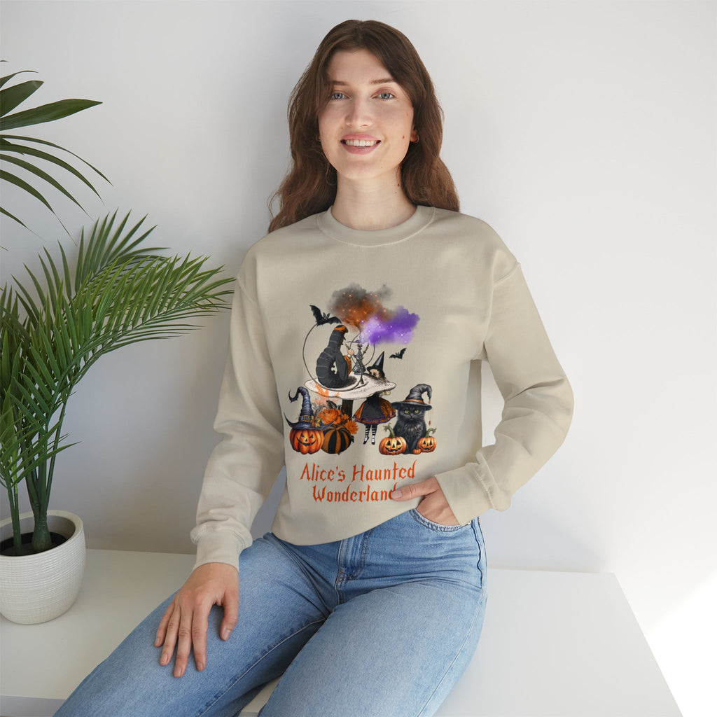 Halloween Sweatshirt Crewneck Sweatshirt Alice
