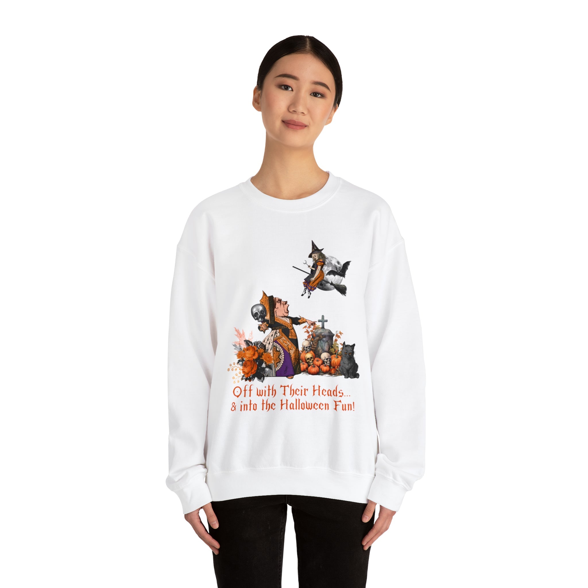 Halloween Sweatshirt Crewneck Sweatshirt Alice