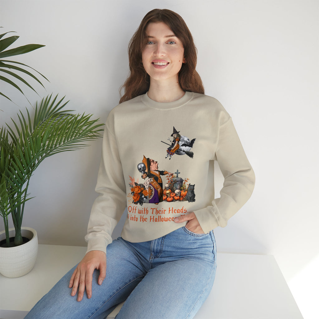 Halloween Sweatshirt Crewneck Sweatshirt Alice