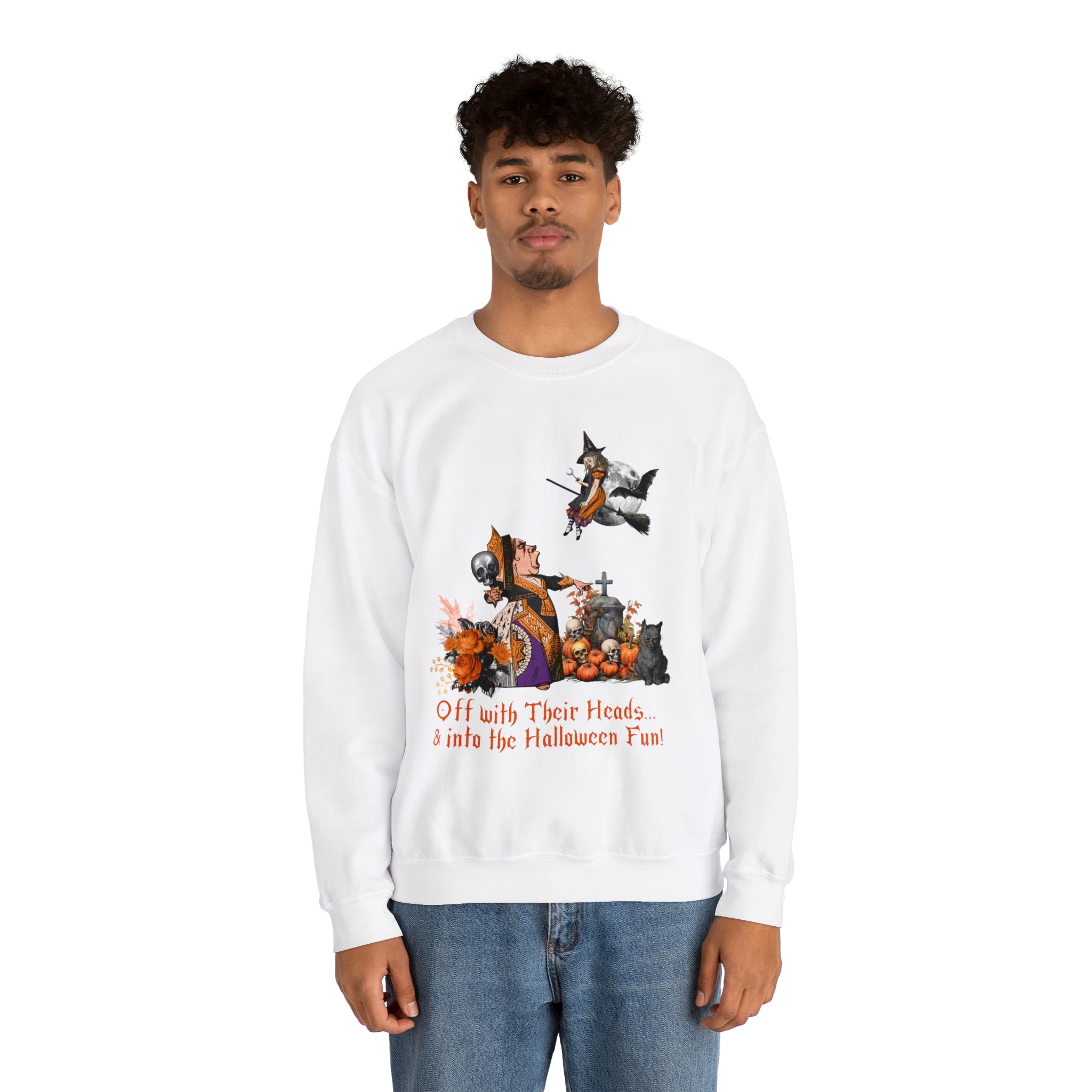 Halloween Sweatshirt Crewneck Sweatshirt Alice
