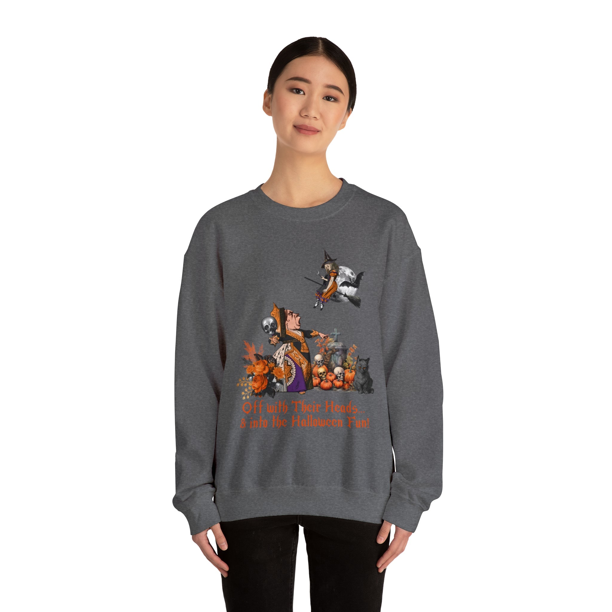 Halloween Sweatshirt Crewneck Sweatshirt Alice