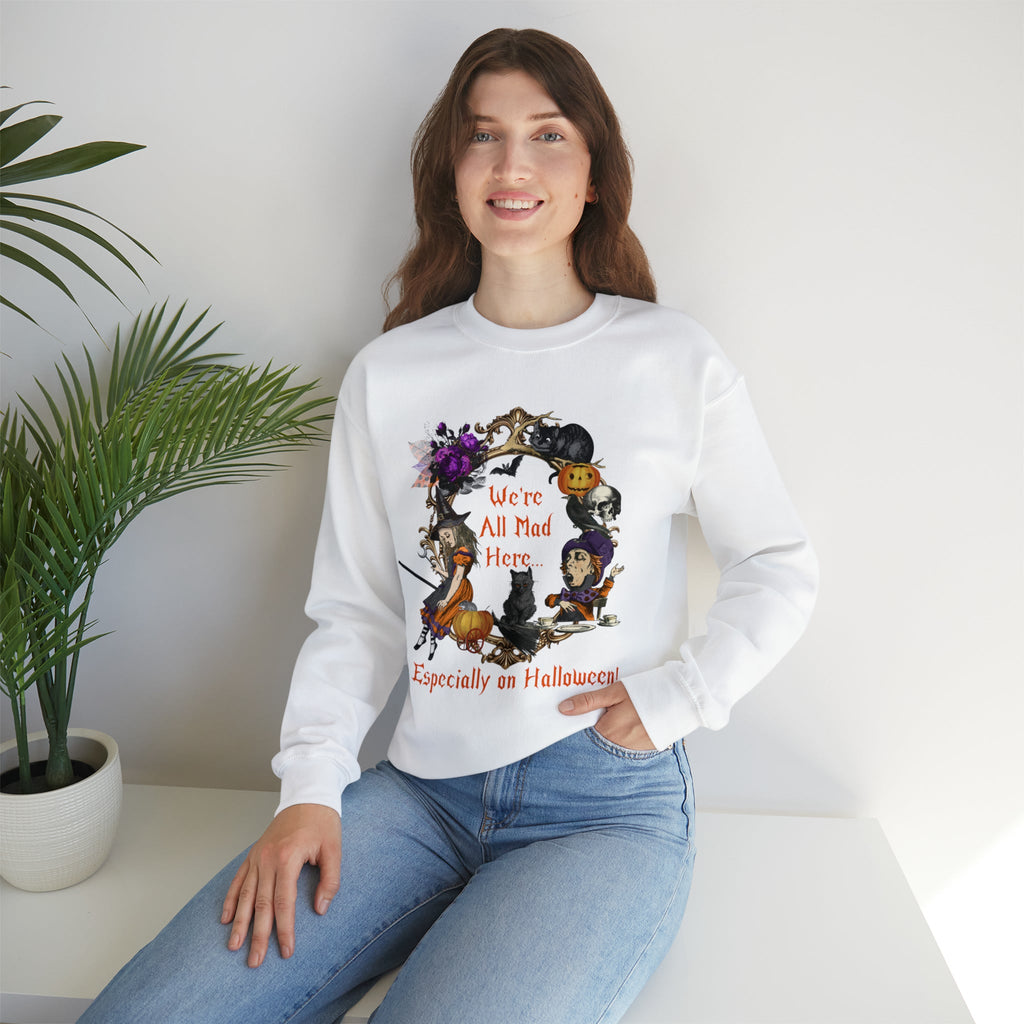 Halloween Sweatshirt Crewneck Sweatshirt Alice