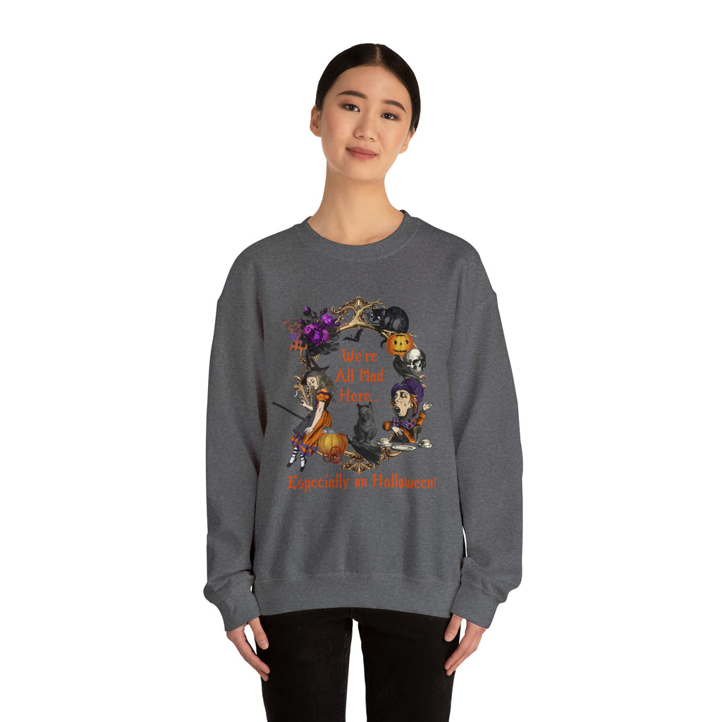 Halloween Sweatshirt Crewneck Sweatshirt Alice