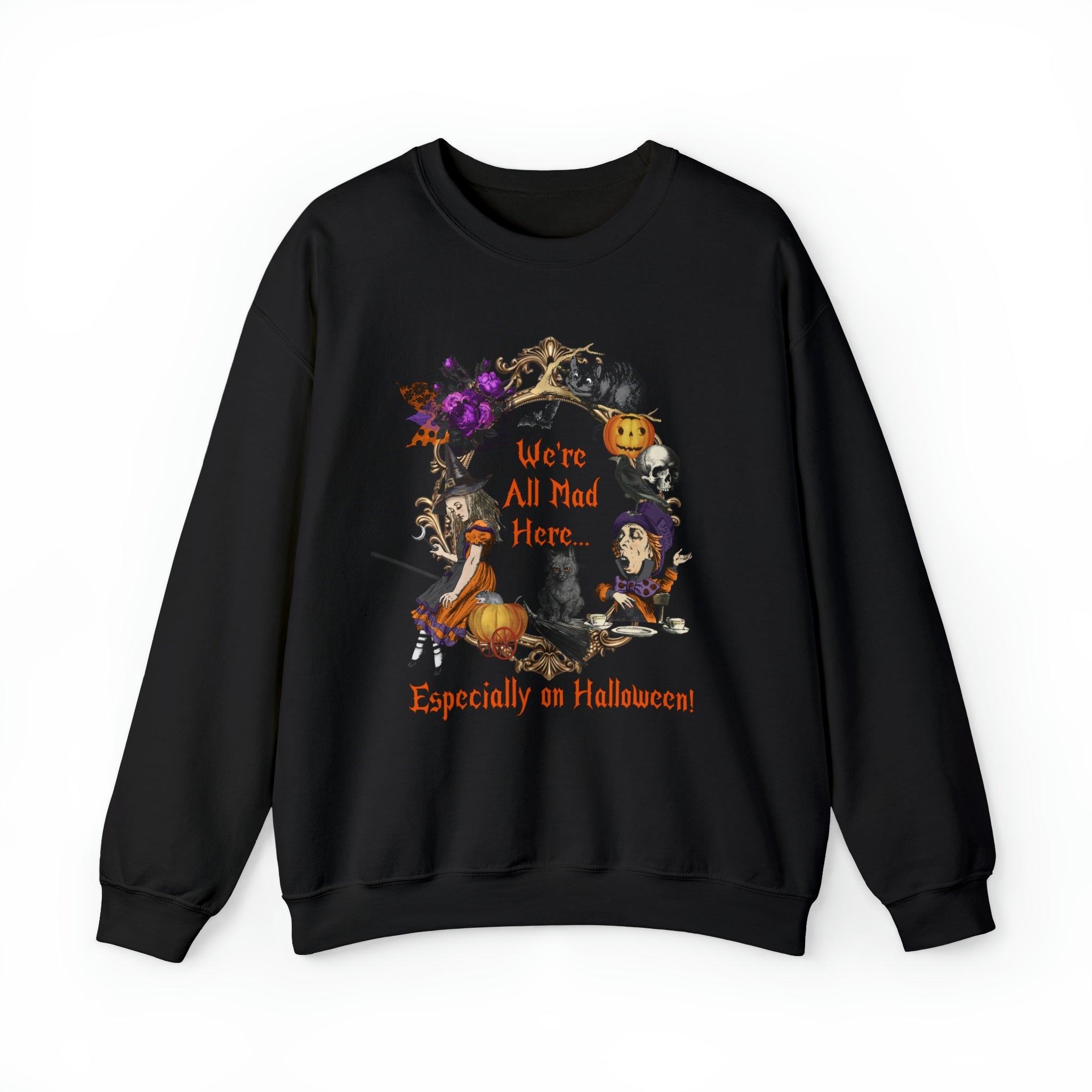 Halloween Sweatshirt Crewneck Sweatshirt Alice