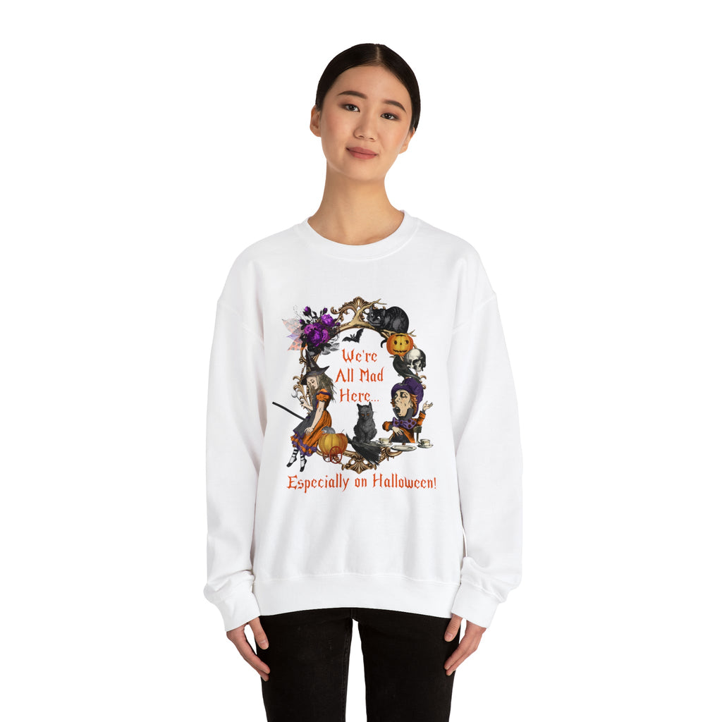 Halloween Sweatshirt Crewneck Sweatshirt Alice