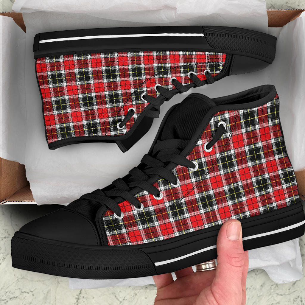 High Top Sneakers - Red Checks #102 | Birthday Gifts Gift