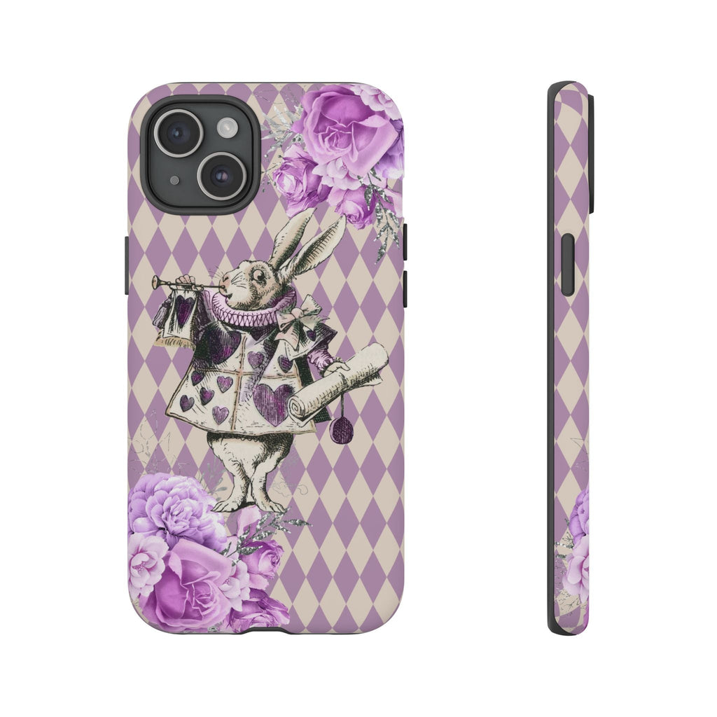 iPhone Case Tough Cases - Alice in Wonderland Gifts White