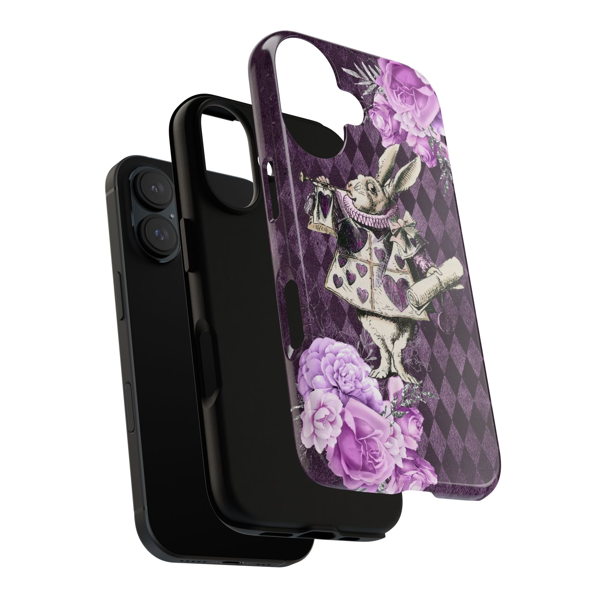 iPhone Case Tough Cases - Alice in Wonderland Gifts White