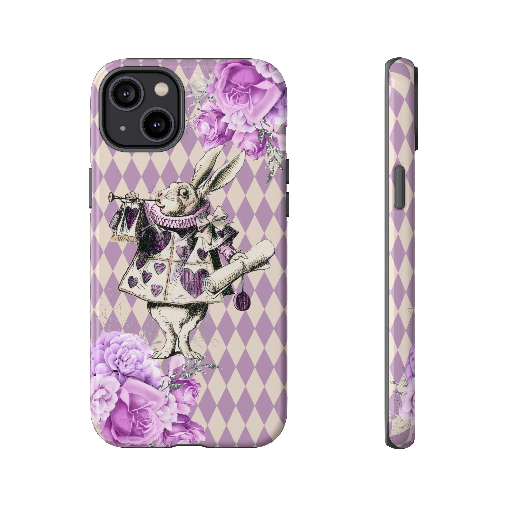 iPhone Case Tough Cases - Alice in Wonderland Gifts White