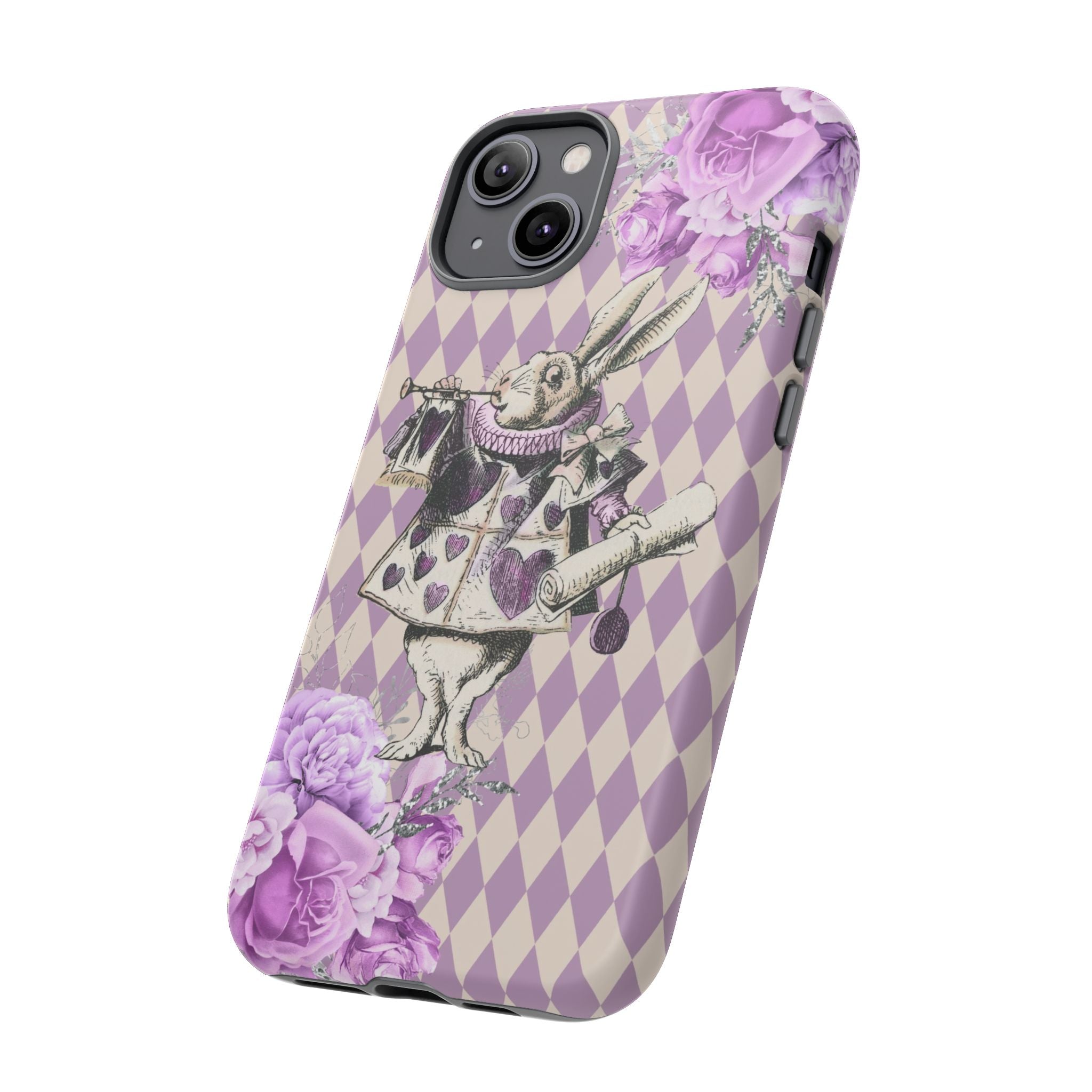 iPhone Case Tough Cases - Alice in Wonderland Gifts White