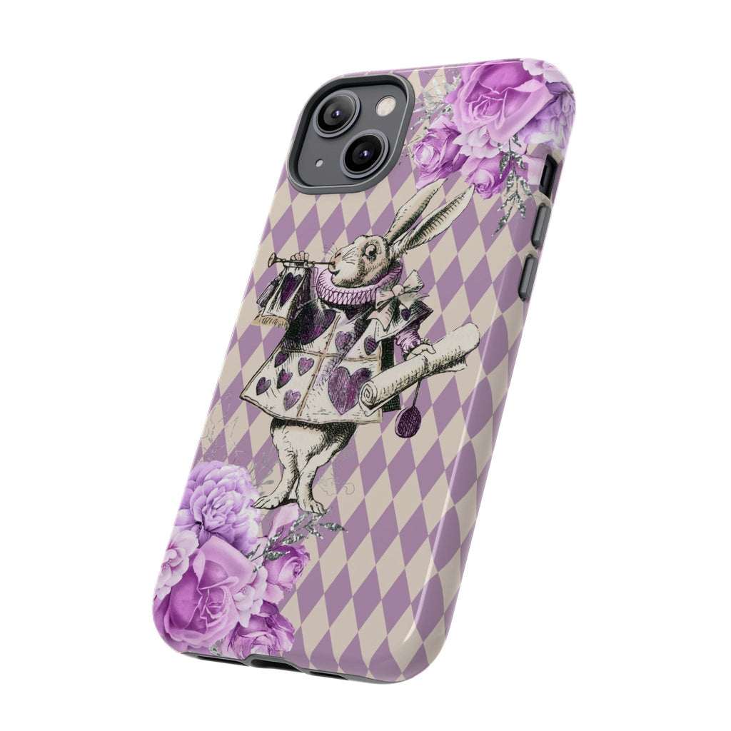 iPhone Case Tough Cases - Alice in Wonderland Gifts White