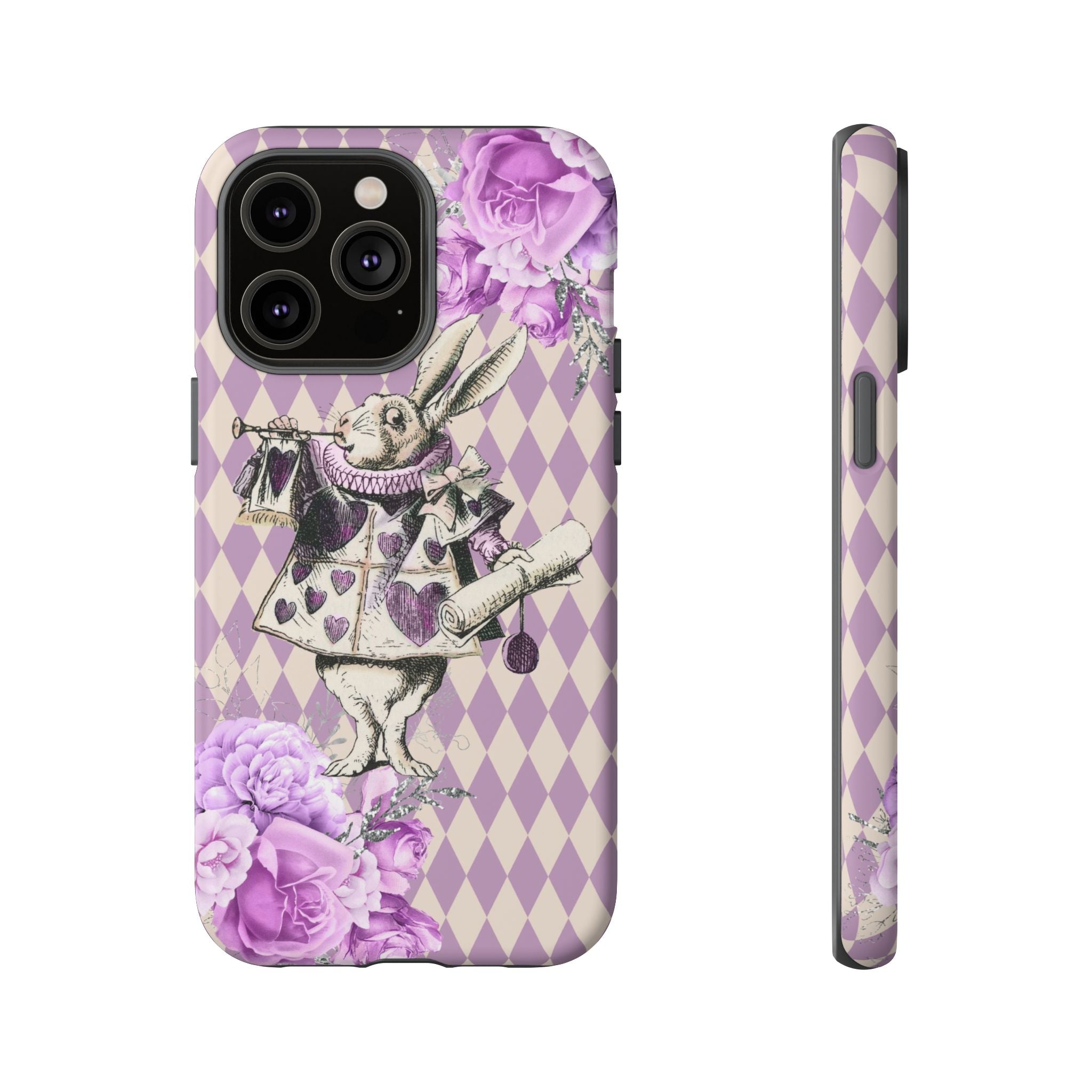 iPhone Case Tough Cases - Alice in Wonderland Gifts White