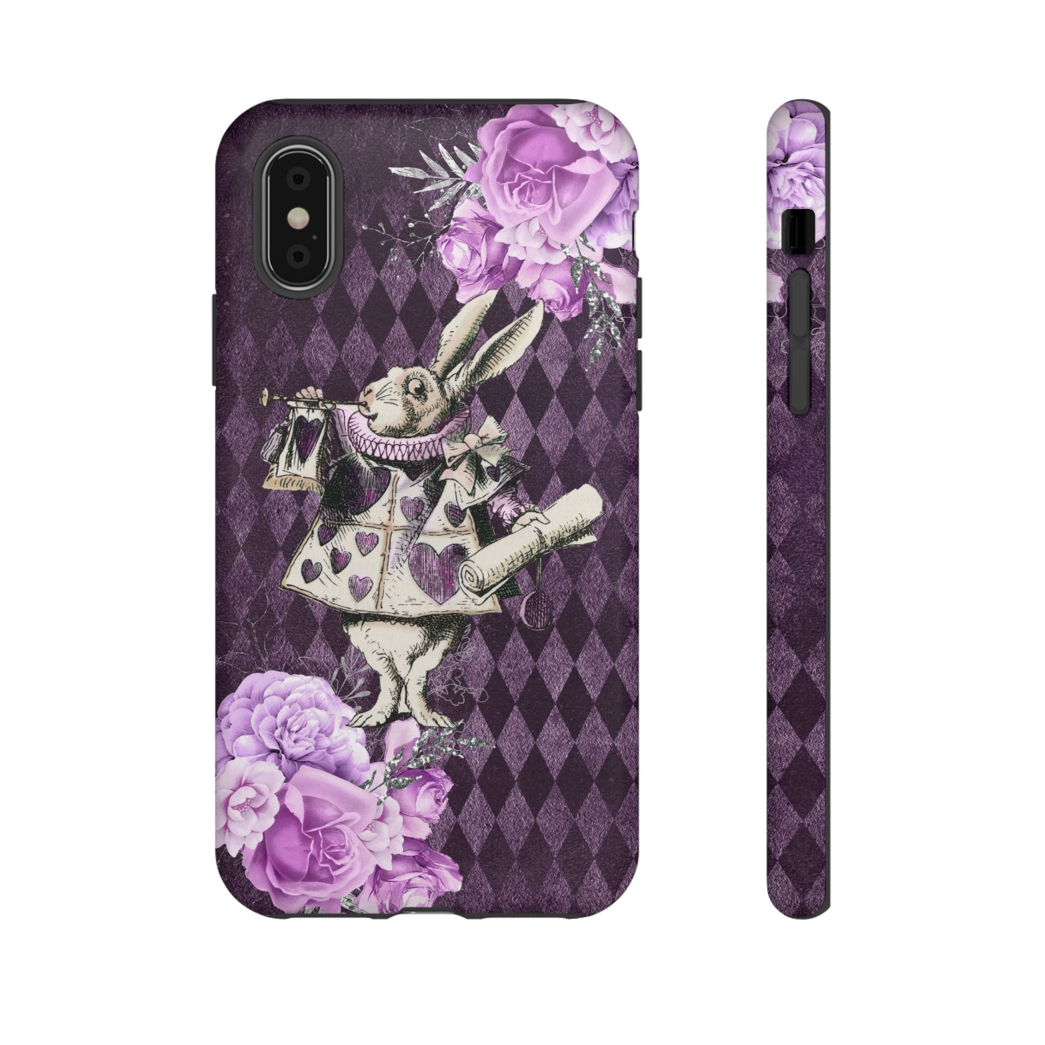 iPhone Case Tough Cases - Alice in Wonderland Gifts White