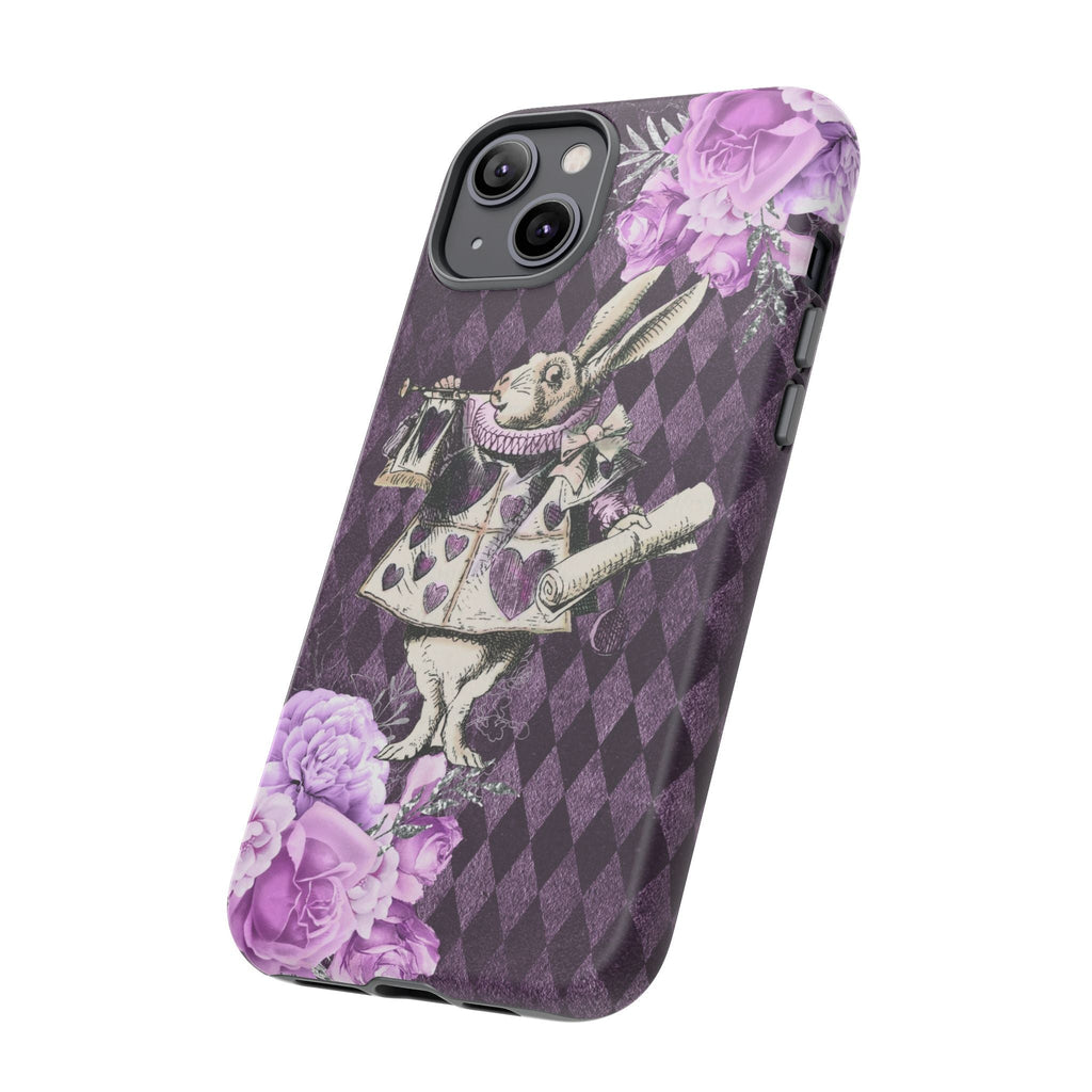 iPhone Case Tough Cases - Alice in Wonderland Gifts White