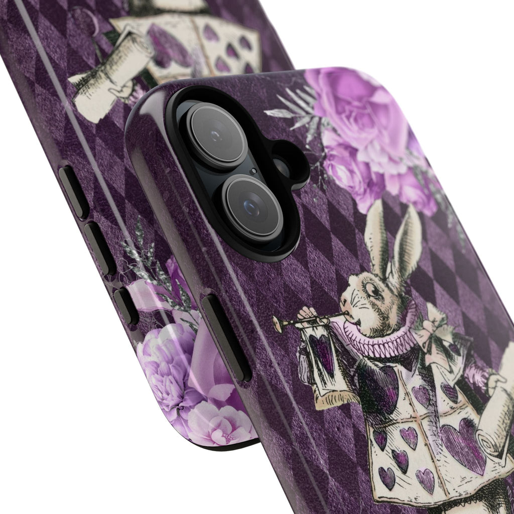 iPhone Case Tough Cases - Alice in Wonderland Gifts White