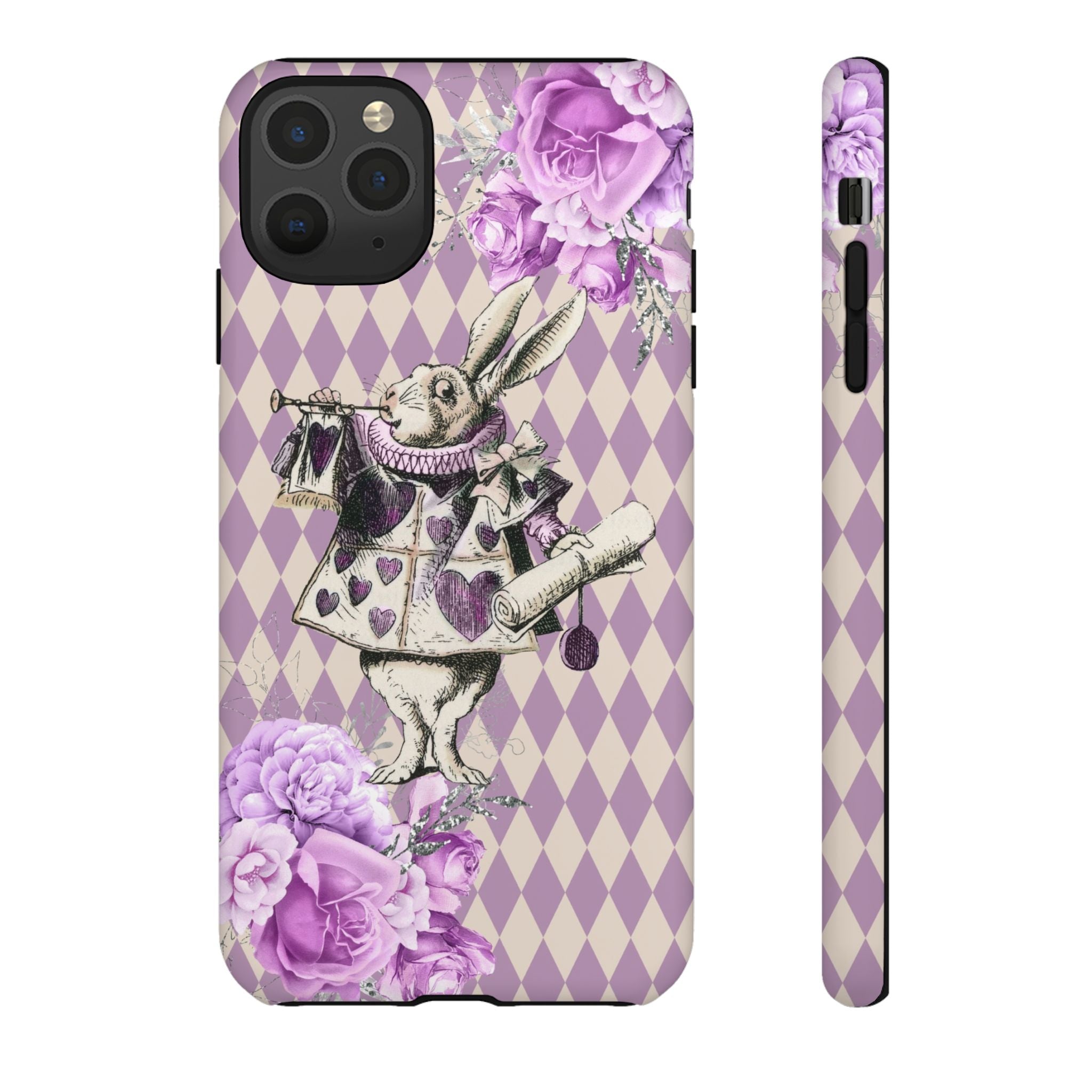 iPhone Case Tough Cases - Alice in Wonderland Gifts White