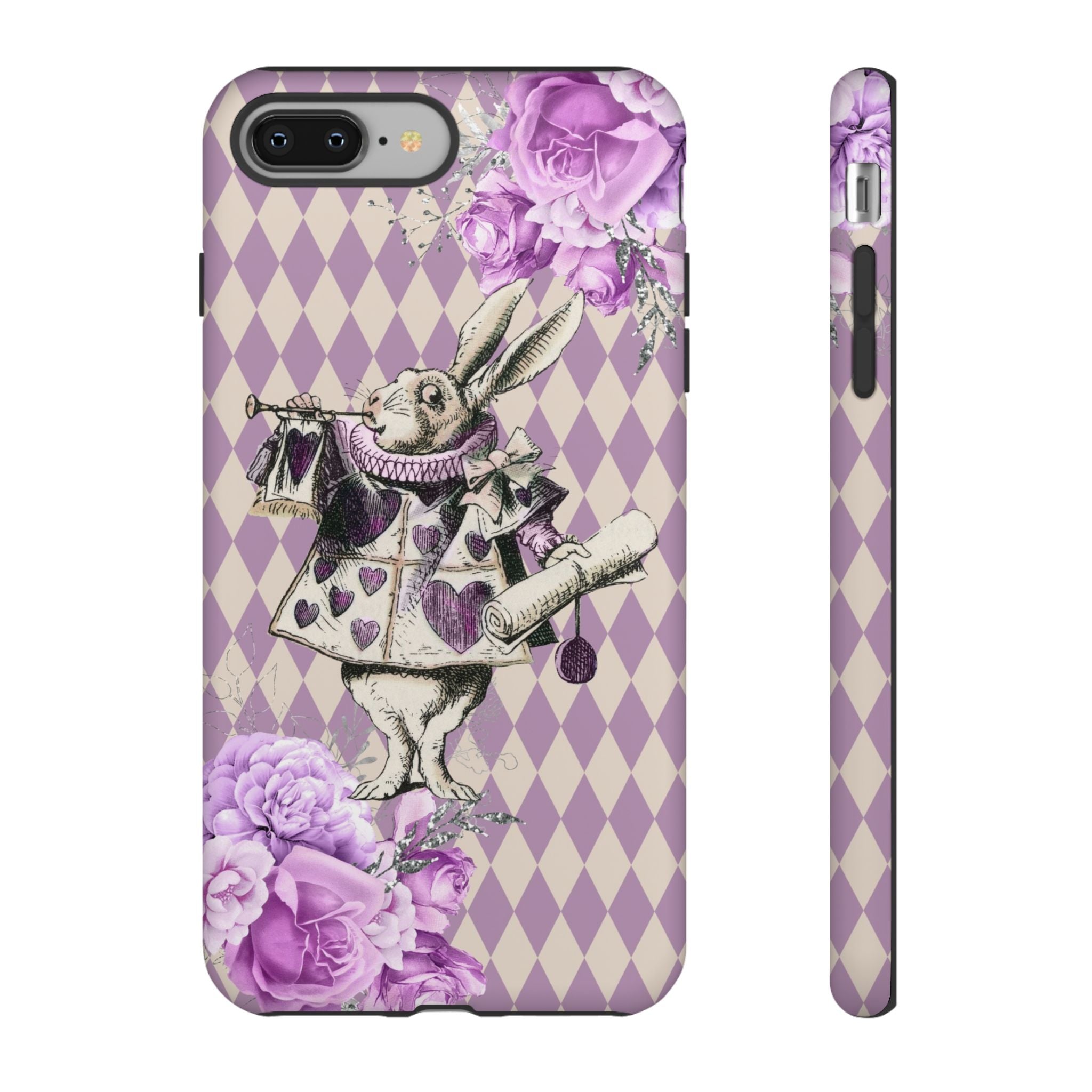 iPhone Case Tough Cases - Alice in Wonderland Gifts White