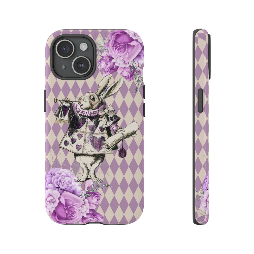 iPhone Case Tough Cases - Alice in Wonderland Gifts White