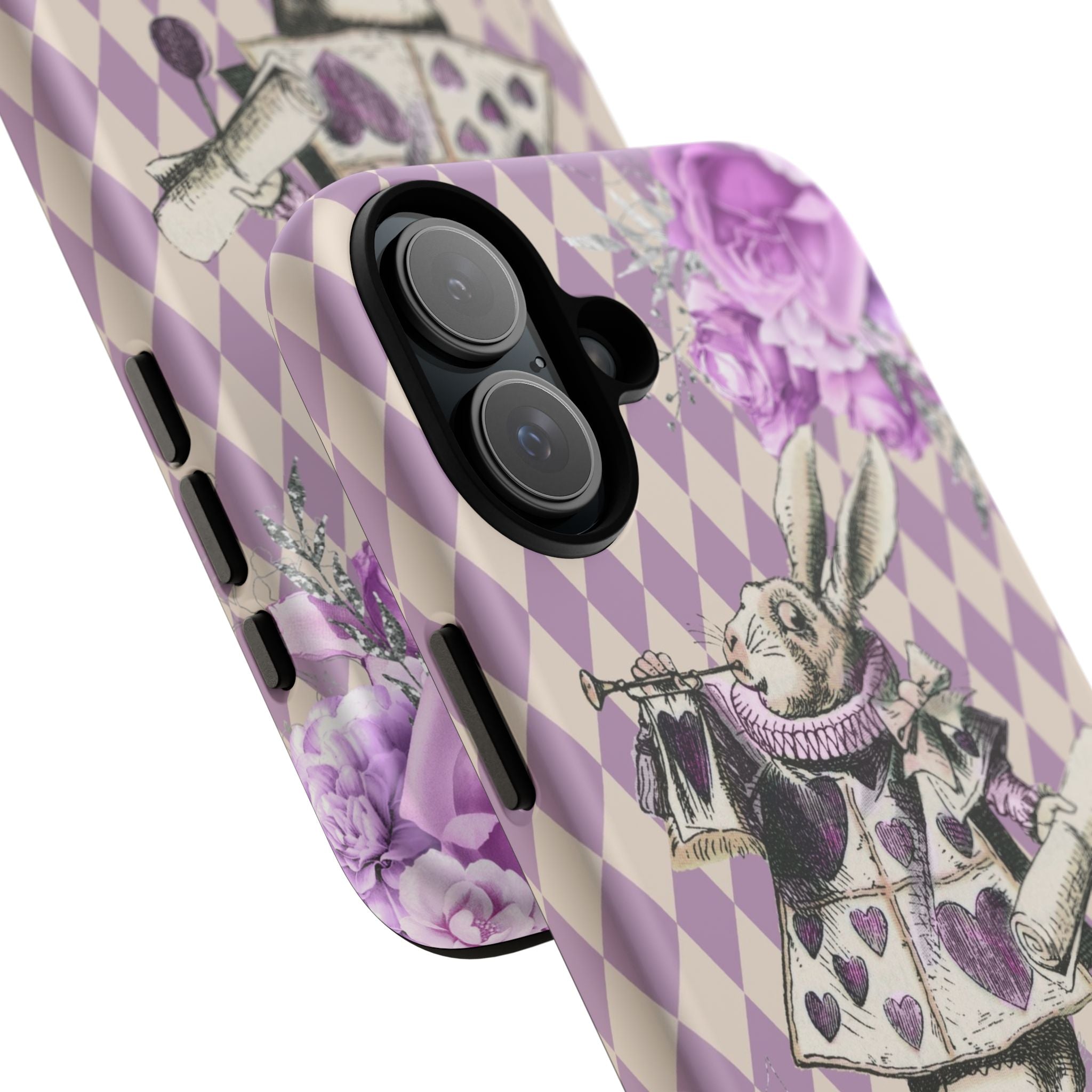 iPhone Case Tough Cases - Alice in Wonderland Gifts White