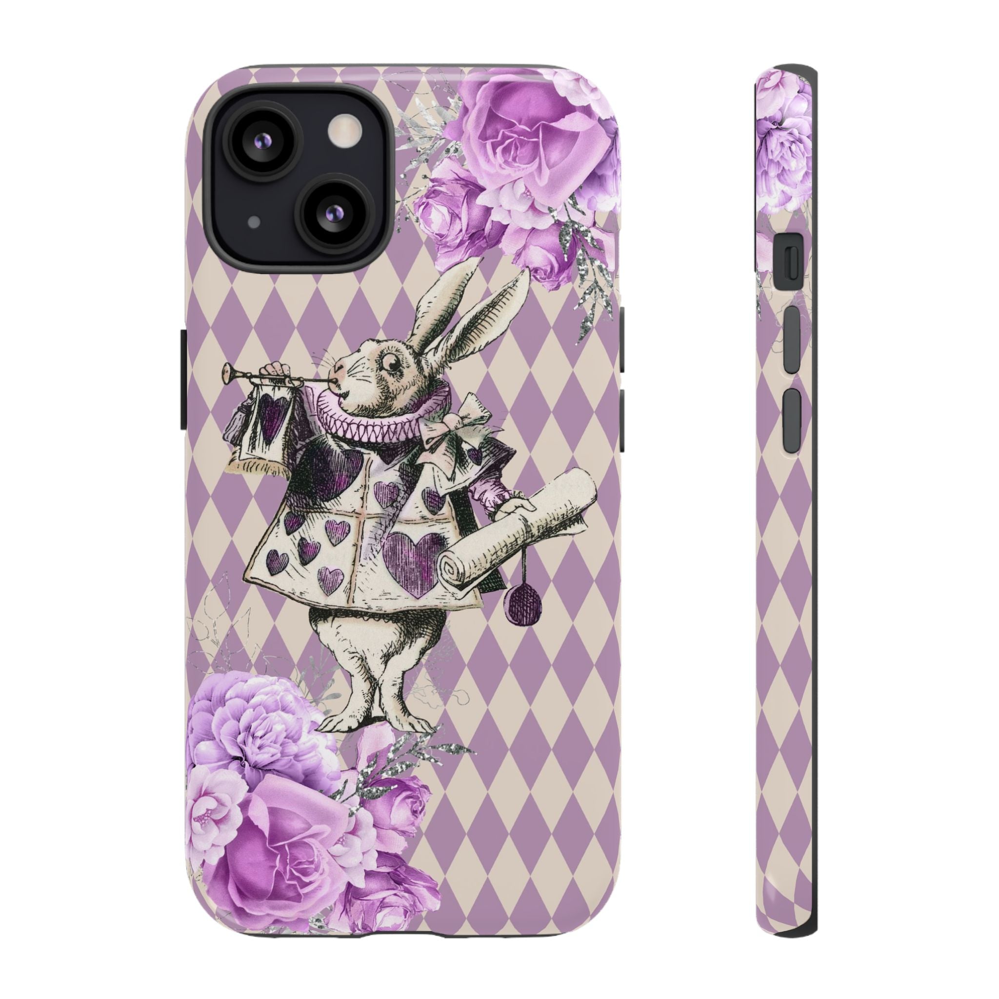 iPhone Case Tough Cases - Alice in Wonderland Gifts White