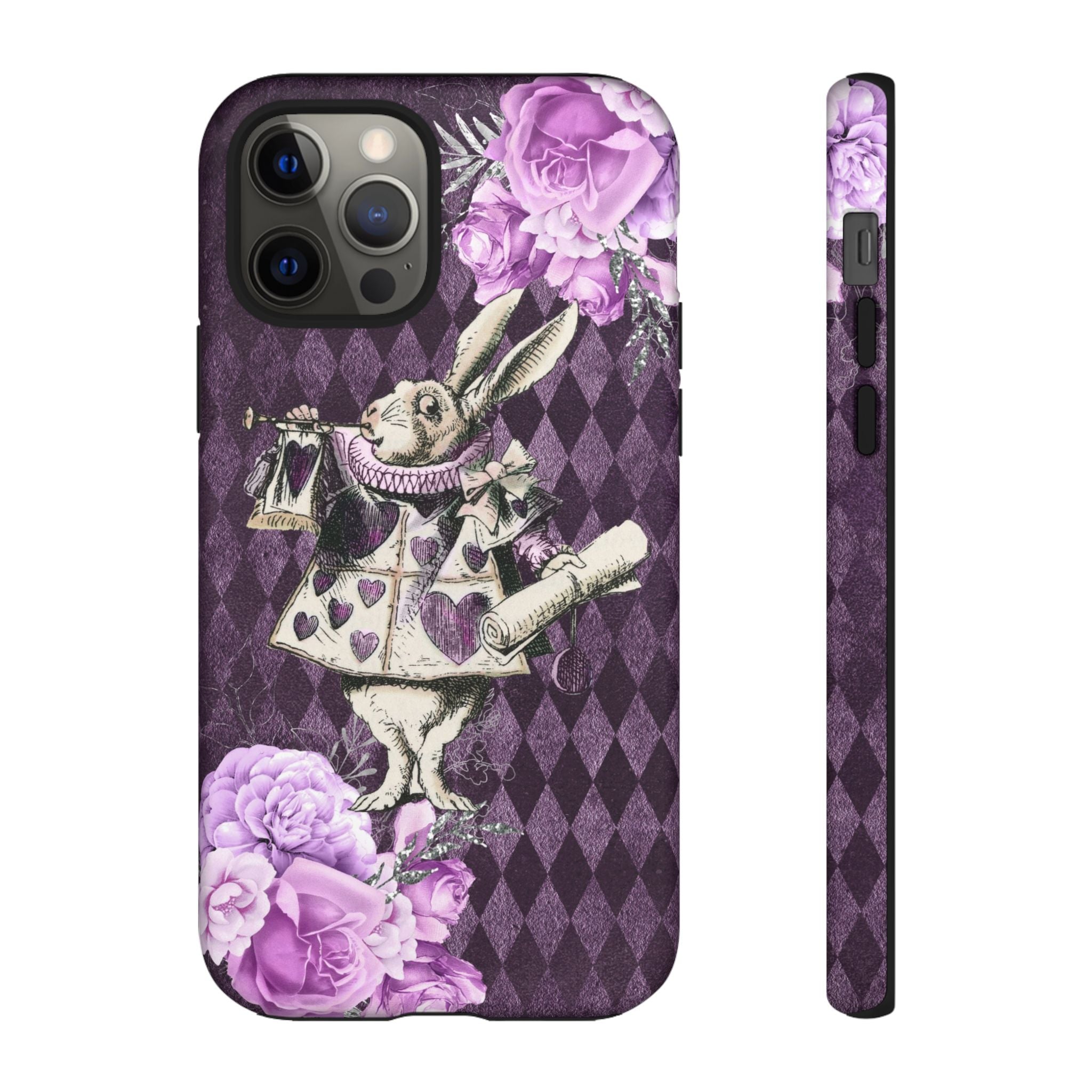 iPhone Case Tough Cases - Alice in Wonderland Gifts White