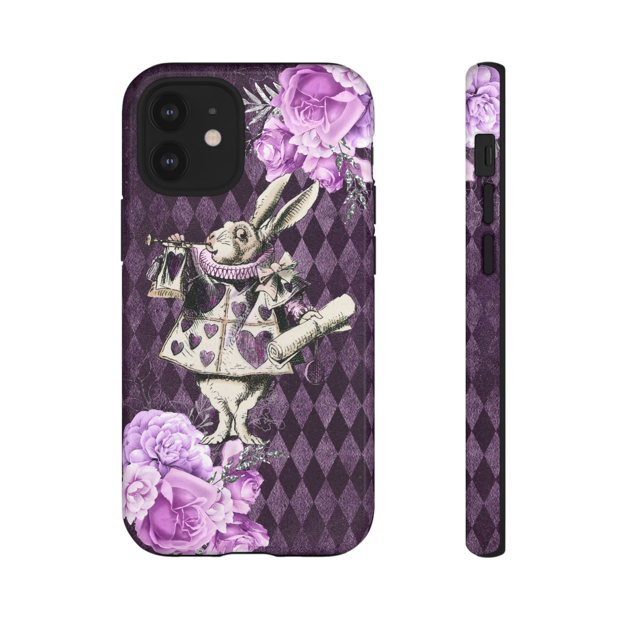 iPhone Case Tough Cases - Alice in Wonderland Gifts White