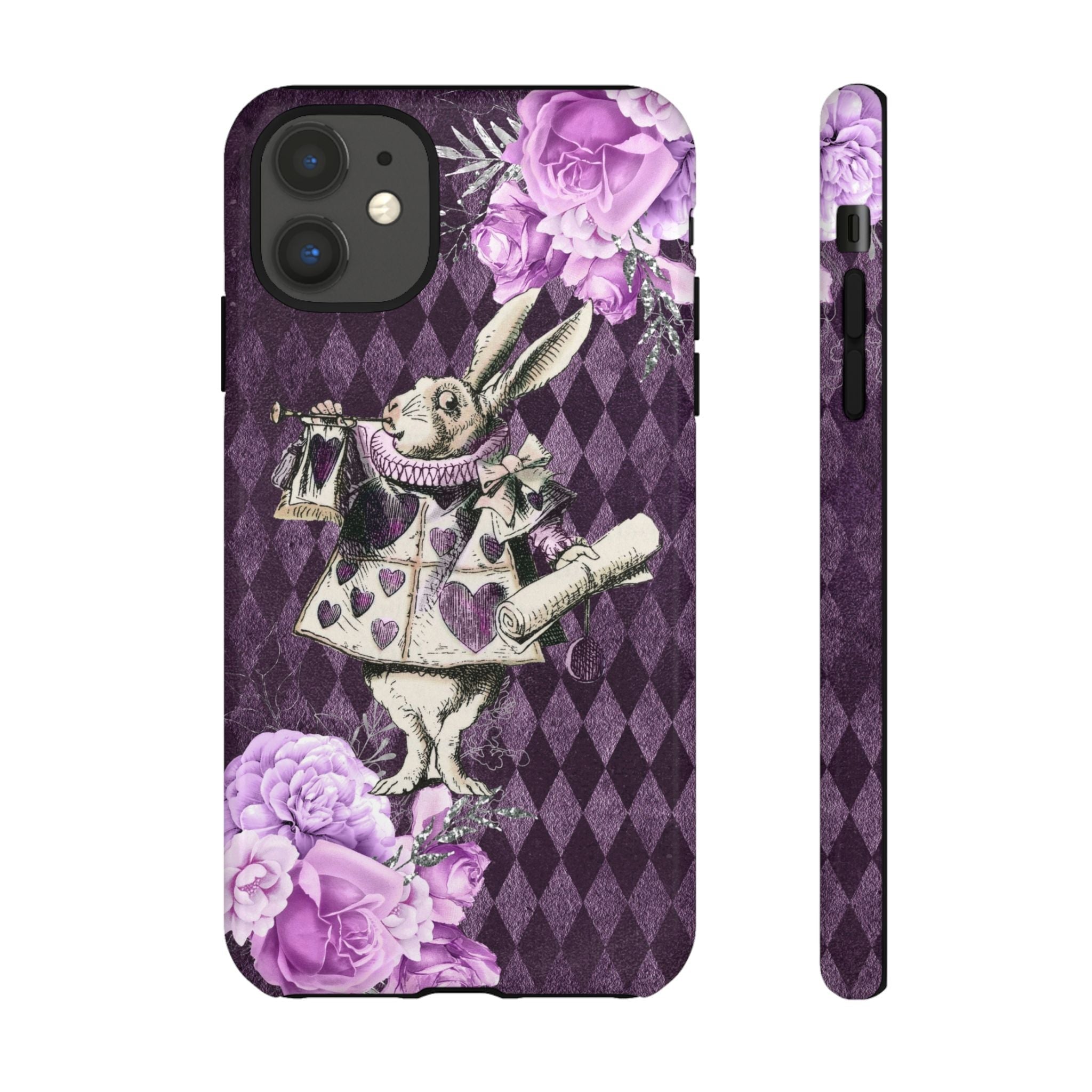 iPhone Case Tough Cases - Alice in Wonderland Gifts White