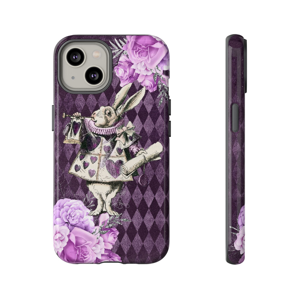iPhone Case Tough Cases - Alice in Wonderland Gifts White