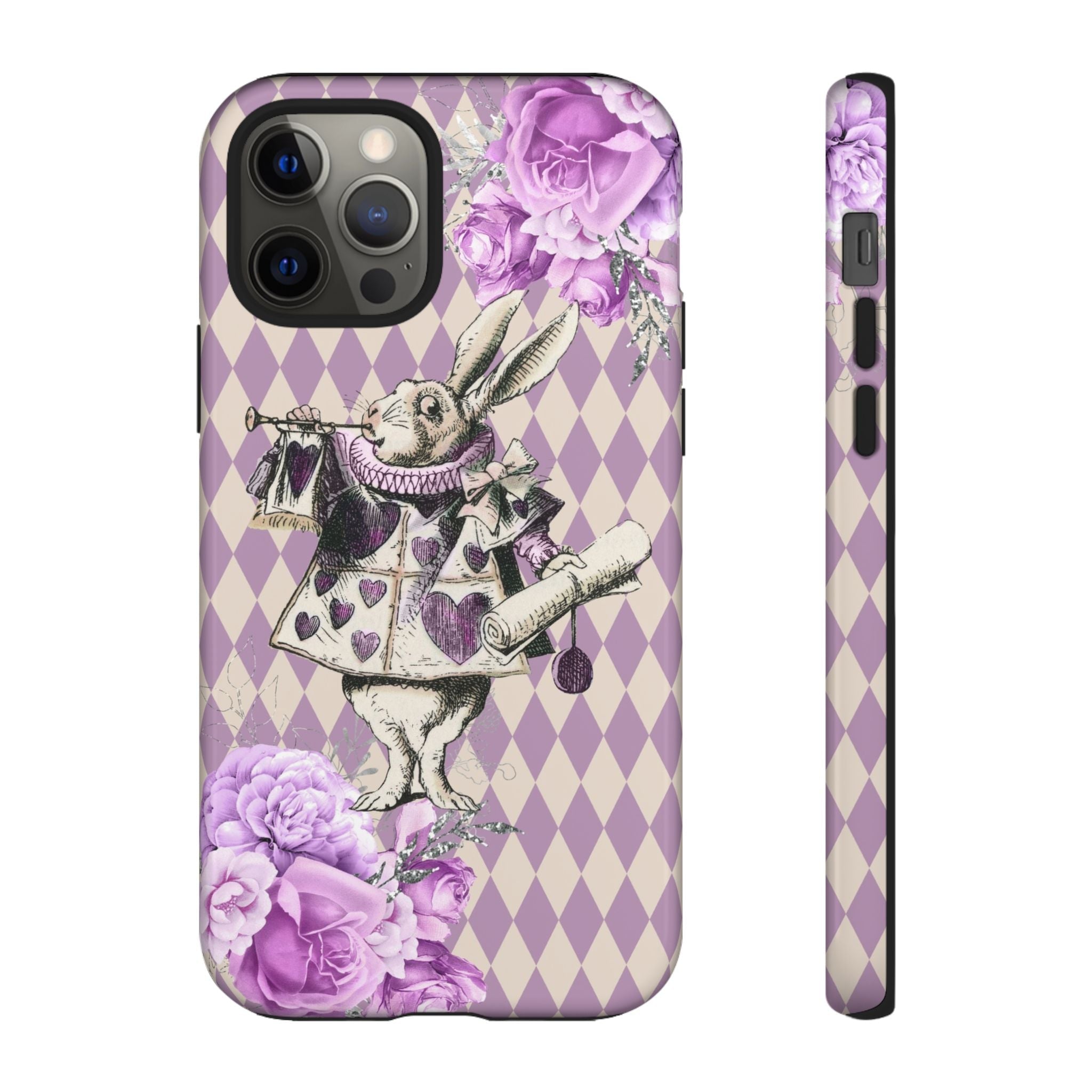 iPhone Case Tough Cases - Alice in Wonderland Gifts White