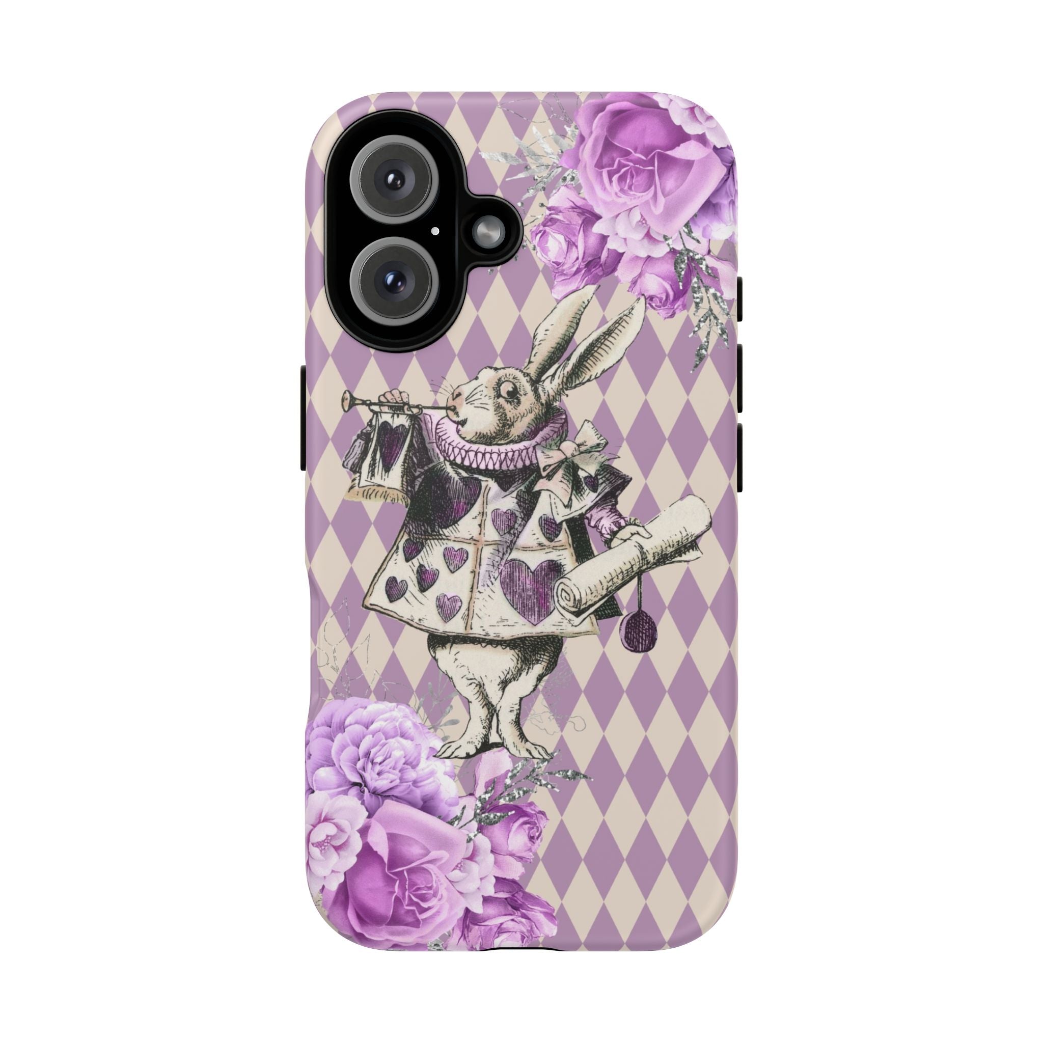 iPhone Case Tough Cases - Alice in Wonderland Gifts White