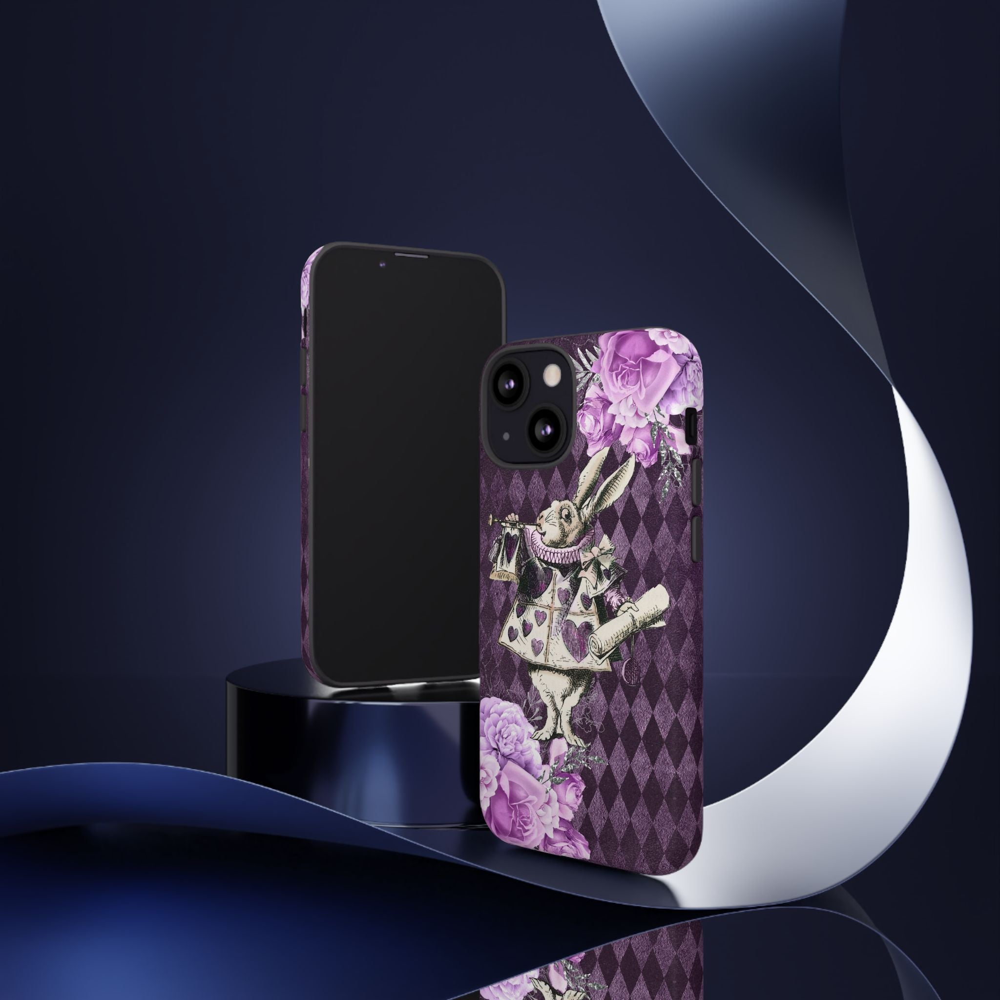 iPhone Case Tough Cases - Alice in Wonderland Gifts White