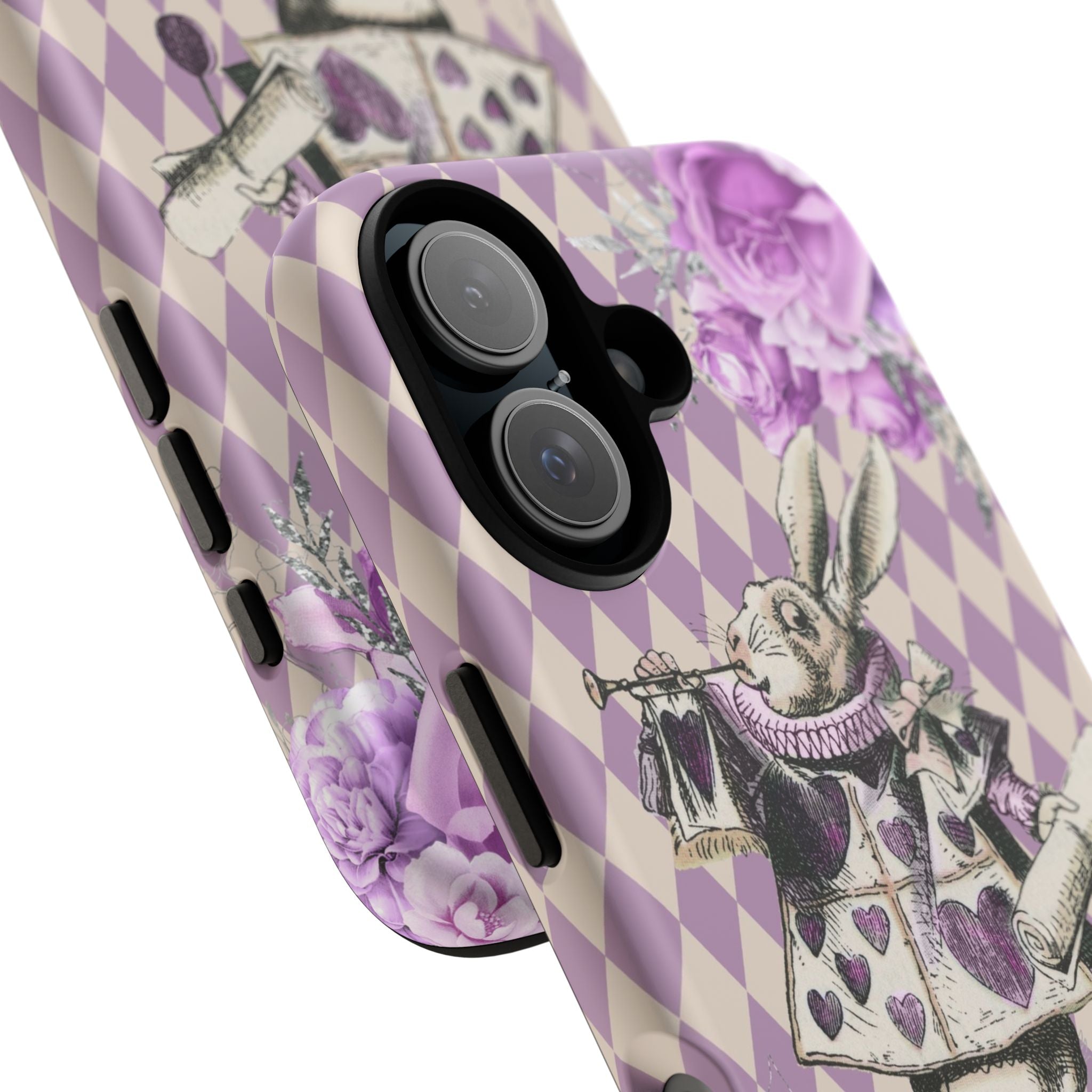 iPhone Case Tough Cases - Alice in Wonderland Gifts White