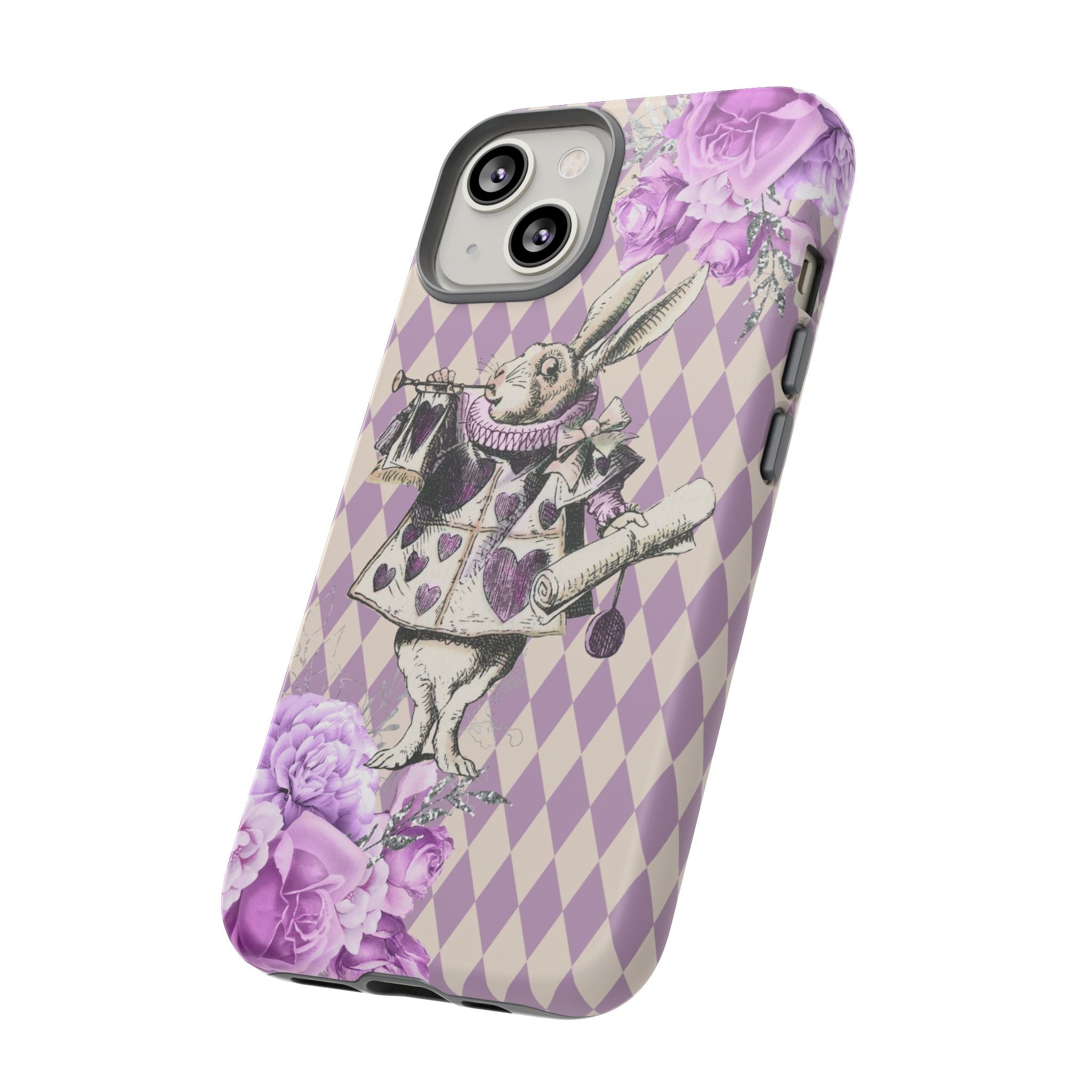 iPhone Case Tough Cases - Alice in Wonderland Gifts White