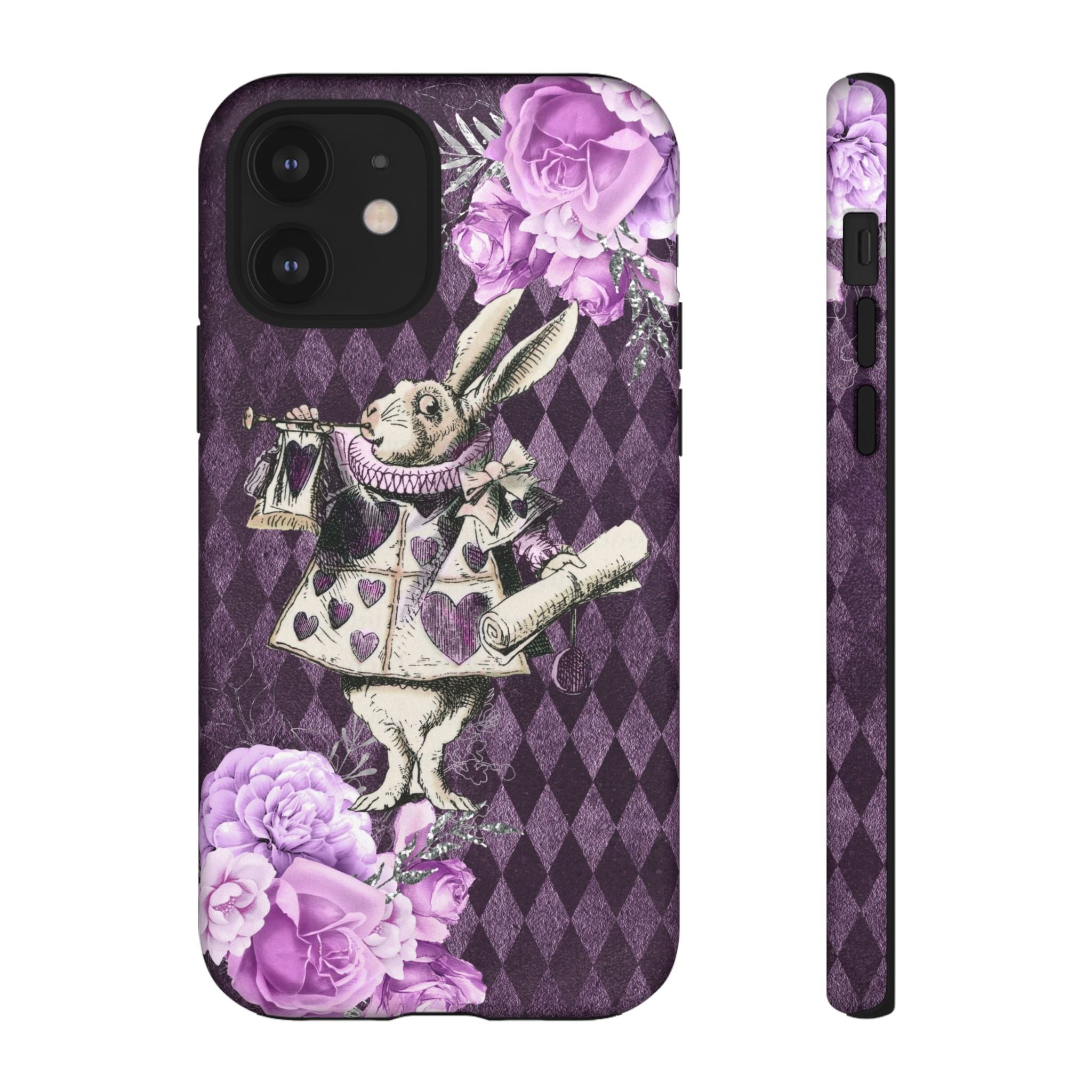 iPhone Case Tough Cases - Alice in Wonderland Gifts White
