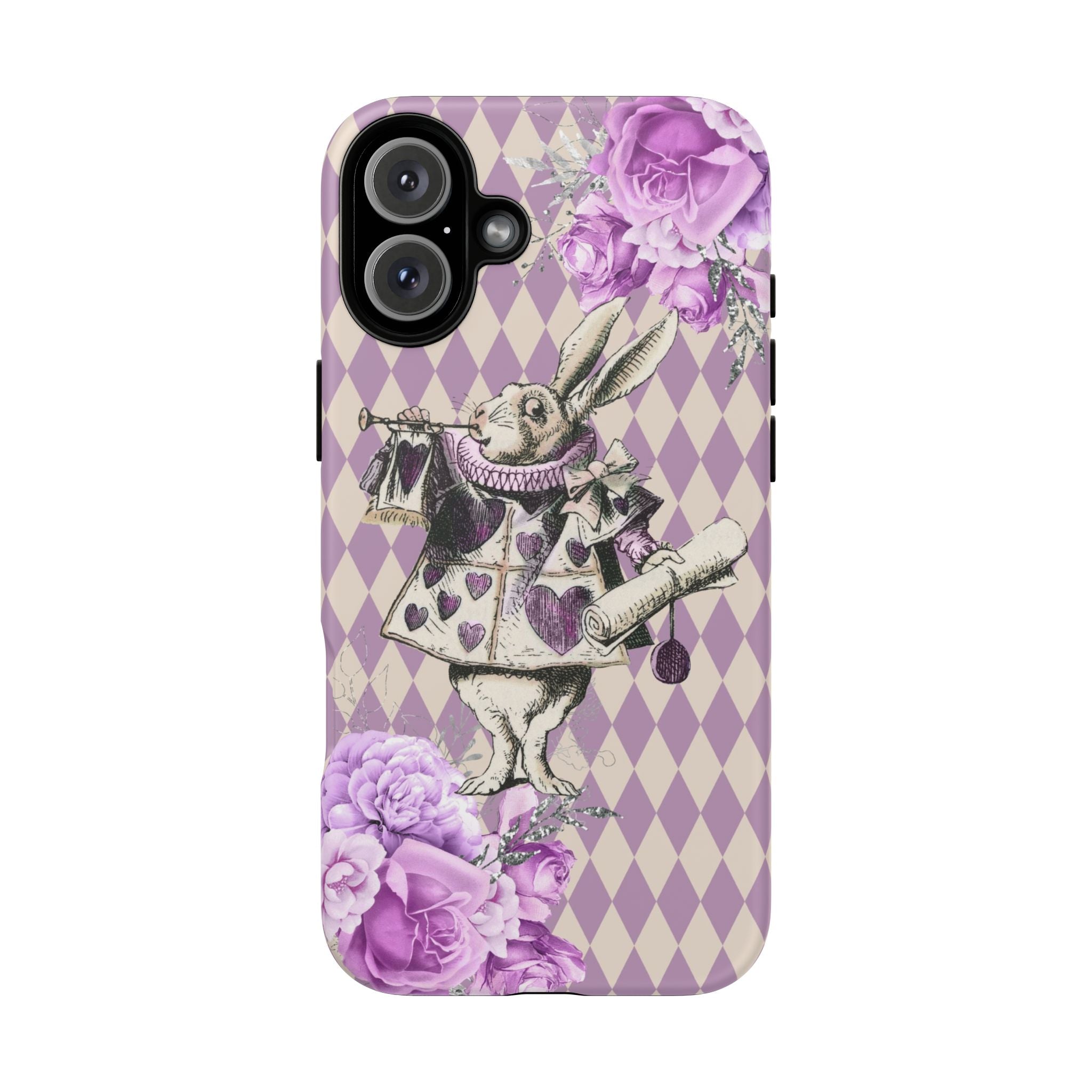 iPhone Case Tough Cases - Alice in Wonderland Gifts White