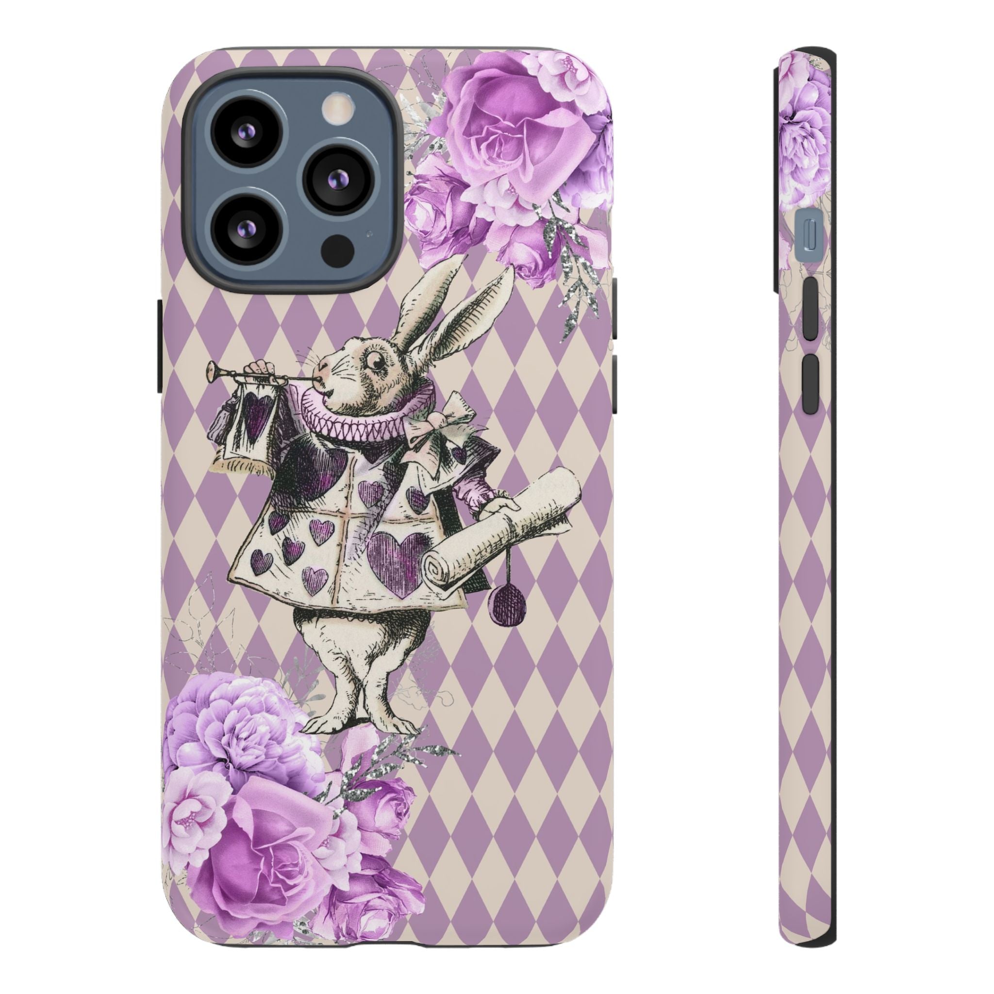 iPhone Case Tough Cases - Alice in Wonderland Gifts White