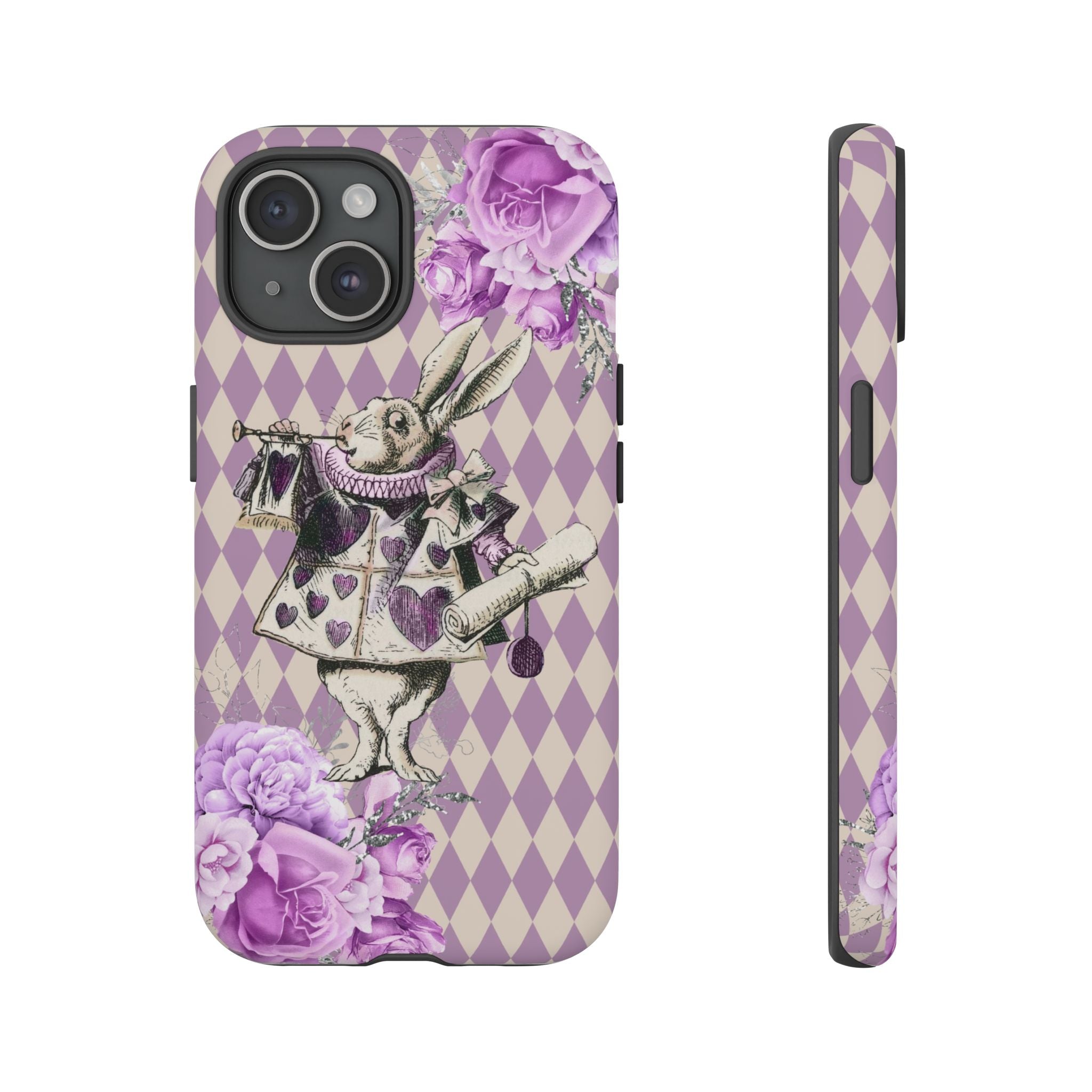 iPhone Case Tough Cases - Alice in Wonderland Gifts White