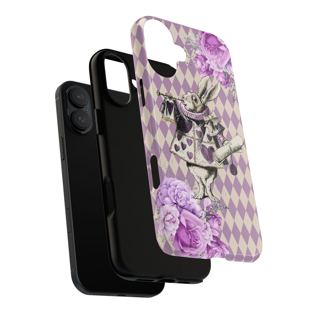iPhone Case Tough Cases - Alice in Wonderland Gifts White