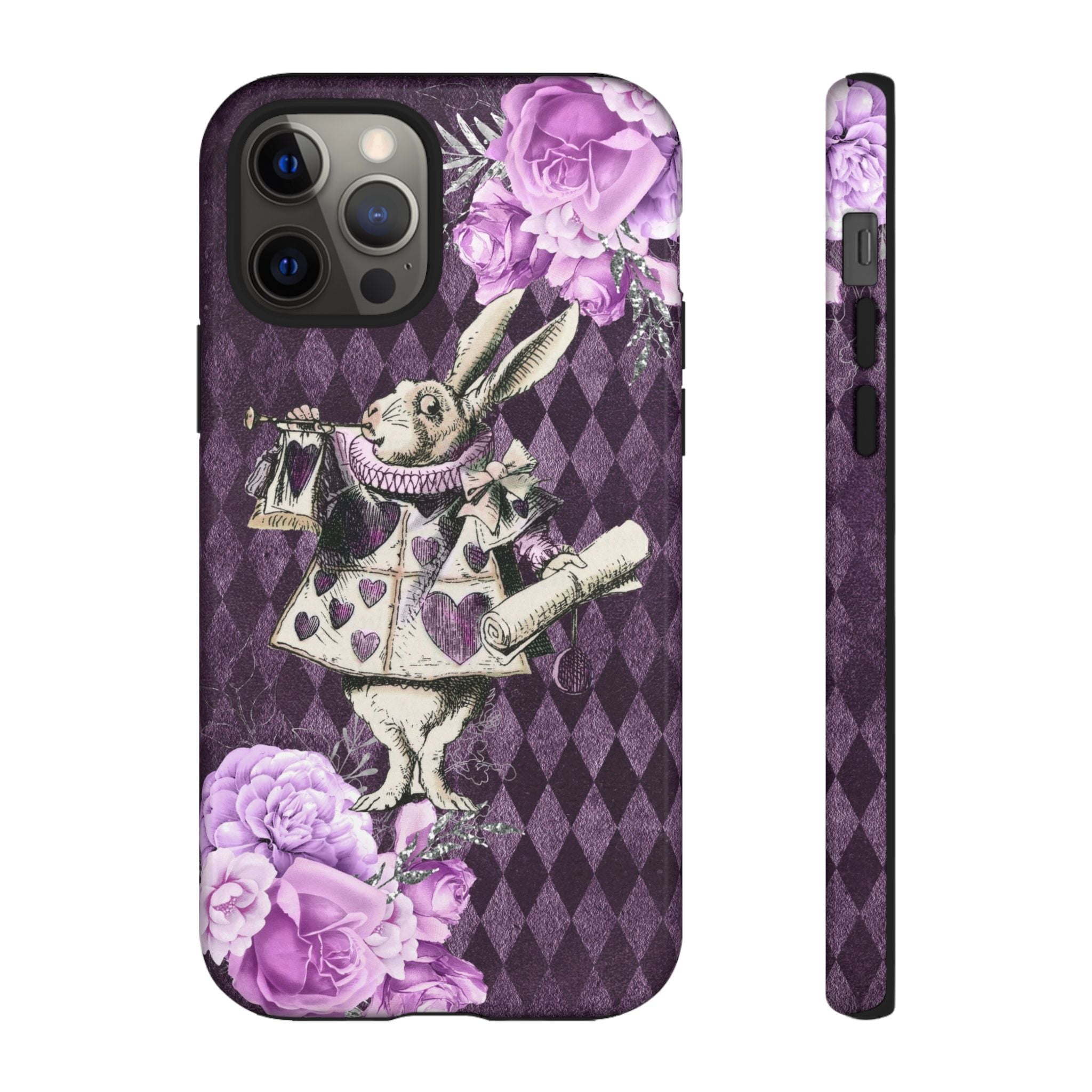 iPhone Case Tough Cases - Alice in Wonderland Gifts White