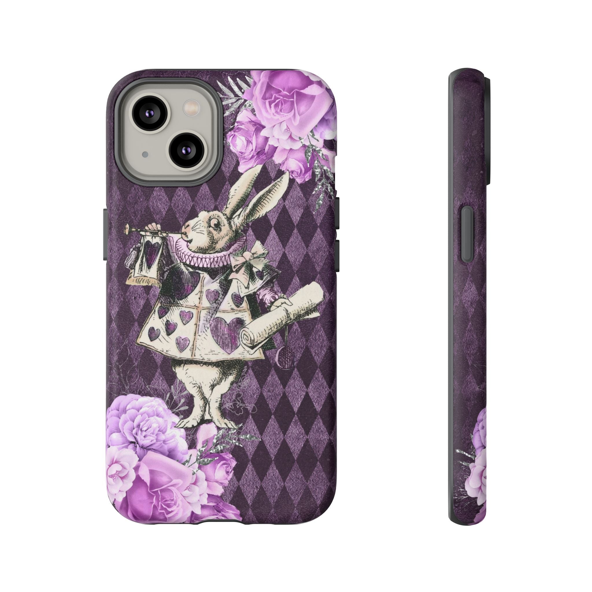iPhone Case Tough Cases - Alice in Wonderland Gifts White