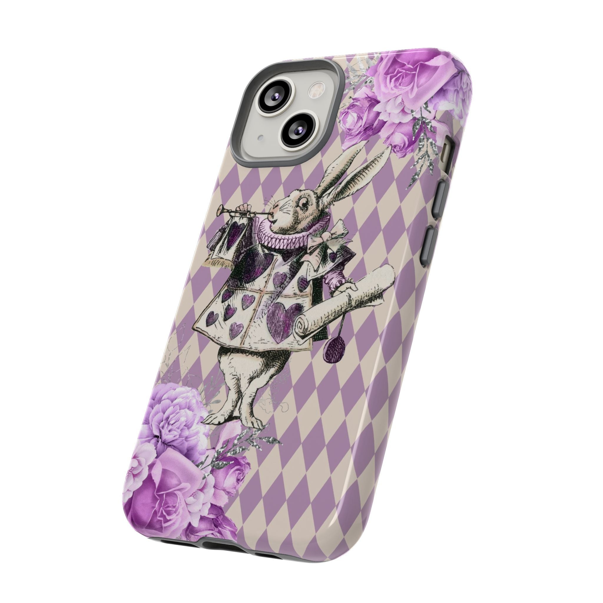 iPhone Case Tough Cases - Alice in Wonderland Gifts White