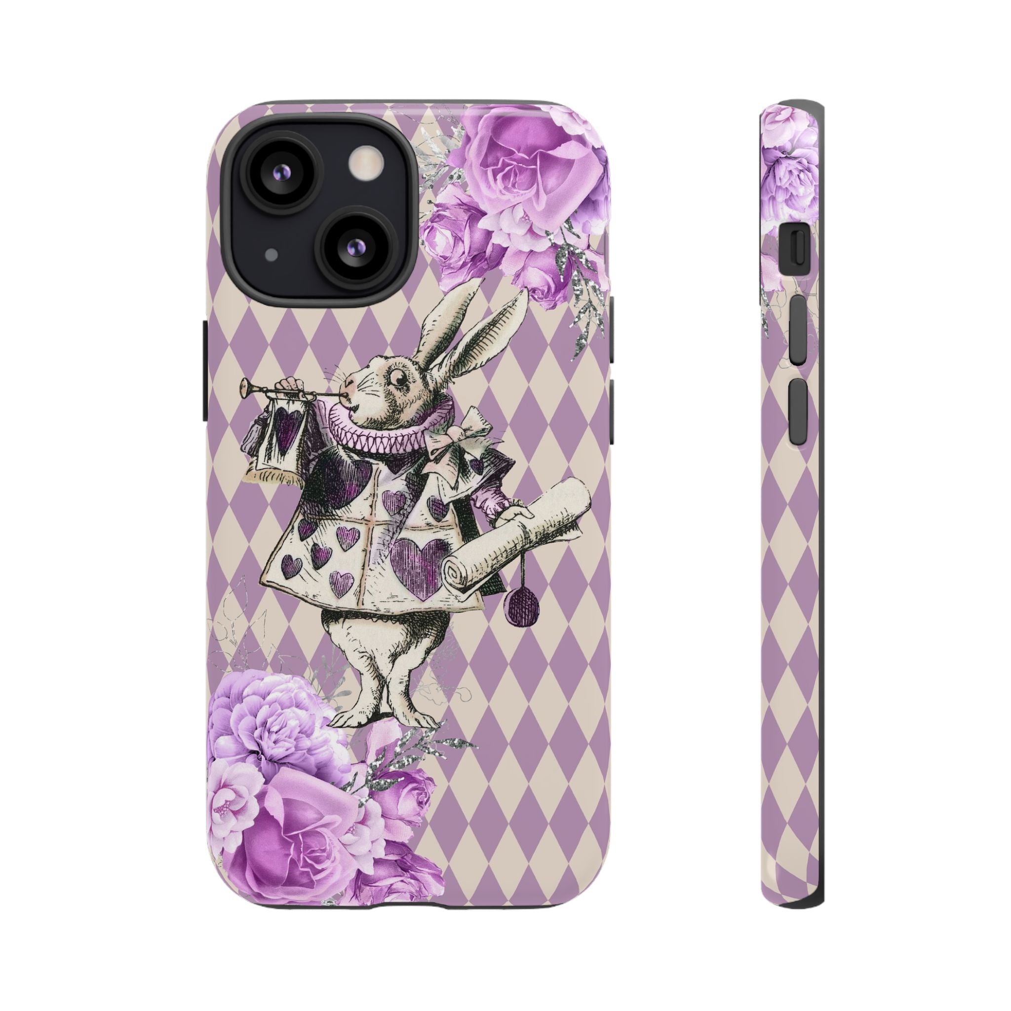 iPhone Case Tough Cases - Alice in Wonderland Gifts White