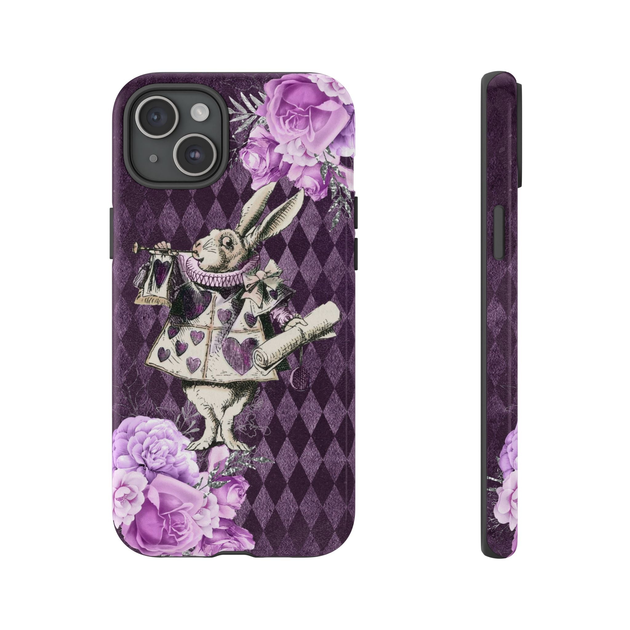 iPhone Case Tough Cases - Alice in Wonderland Gifts White