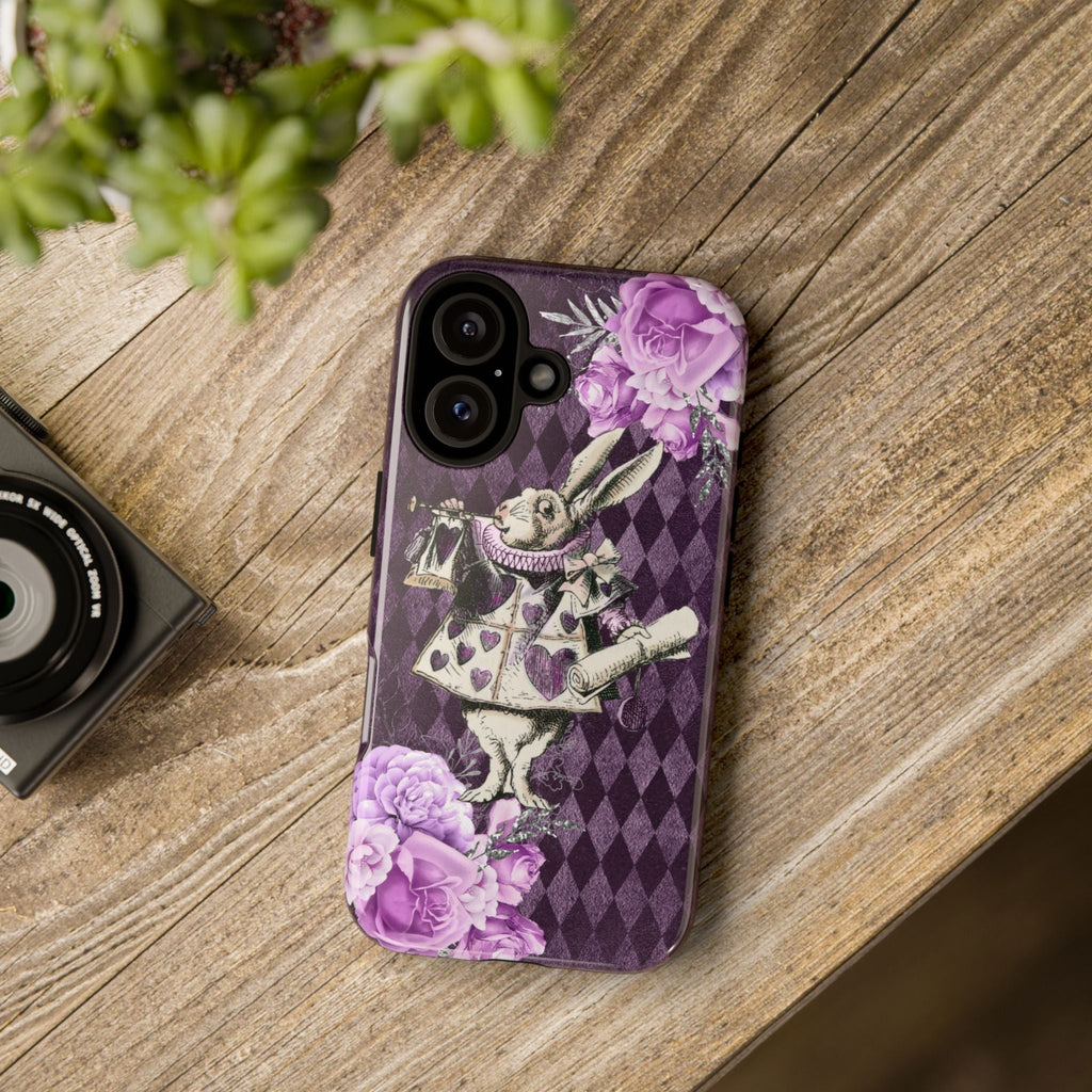 iPhone Case Tough Cases - Alice in Wonderland Gifts White