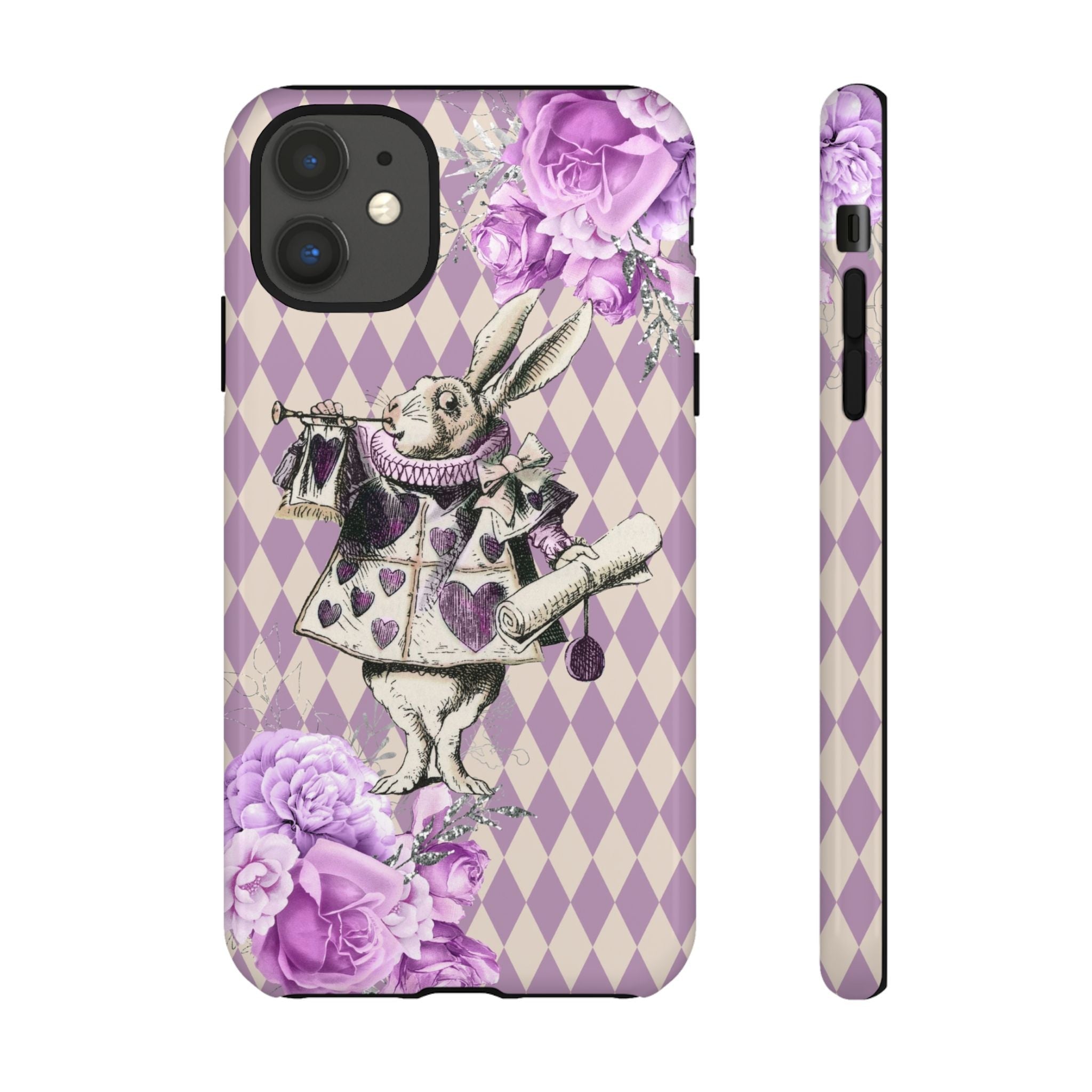 iPhone Case Tough Cases - Alice in Wonderland Gifts White